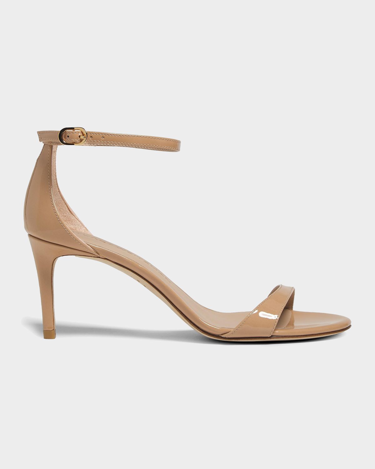 Stuart Weitzman 7mm Nudist II Patent Leather Sandals | Thumbnail 7