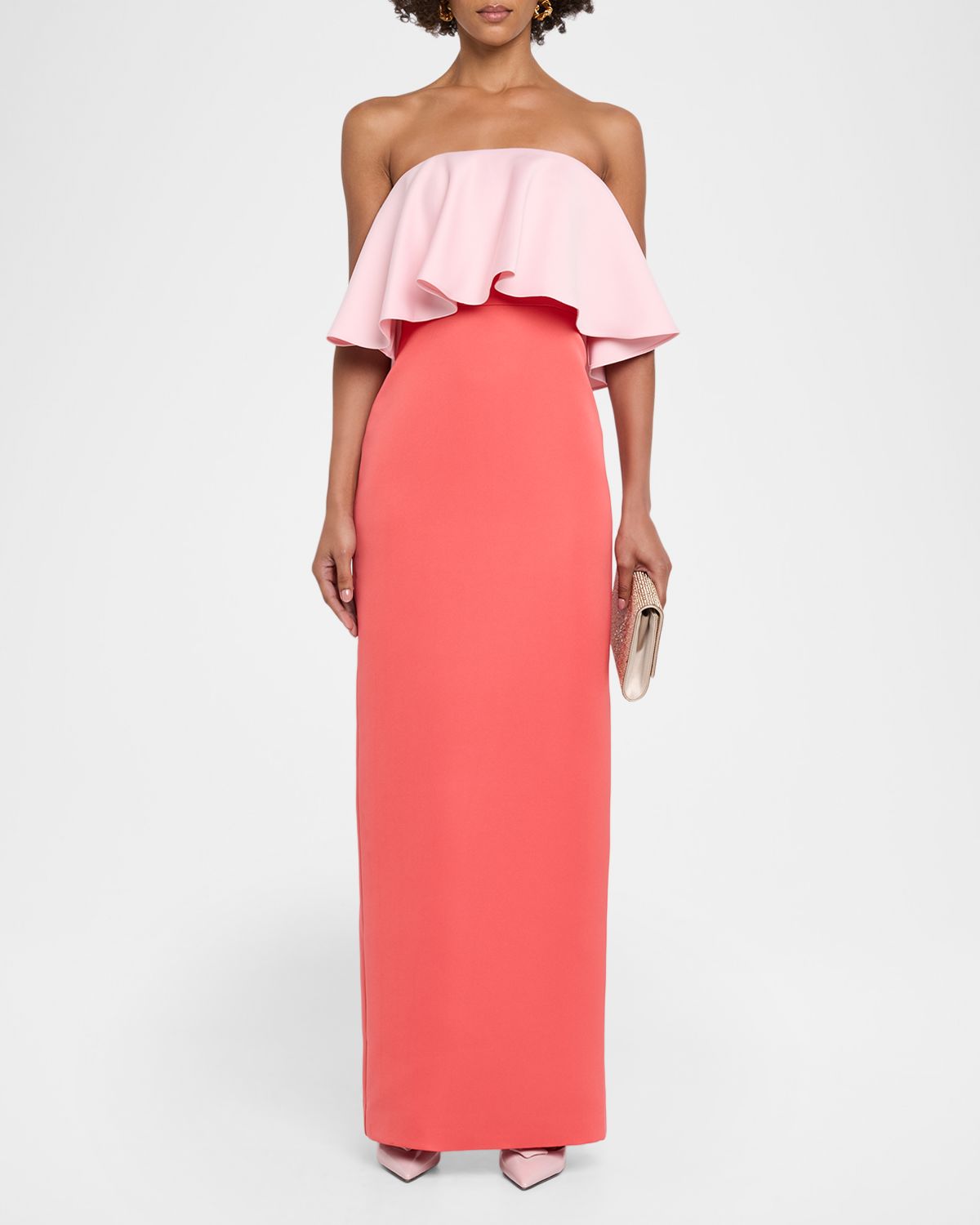 As It May Selora Strapless Ruffle Column Gown | Thumbnail 2 As It May Selora Strapless Ruffle Column Gown | Thumbnail 2