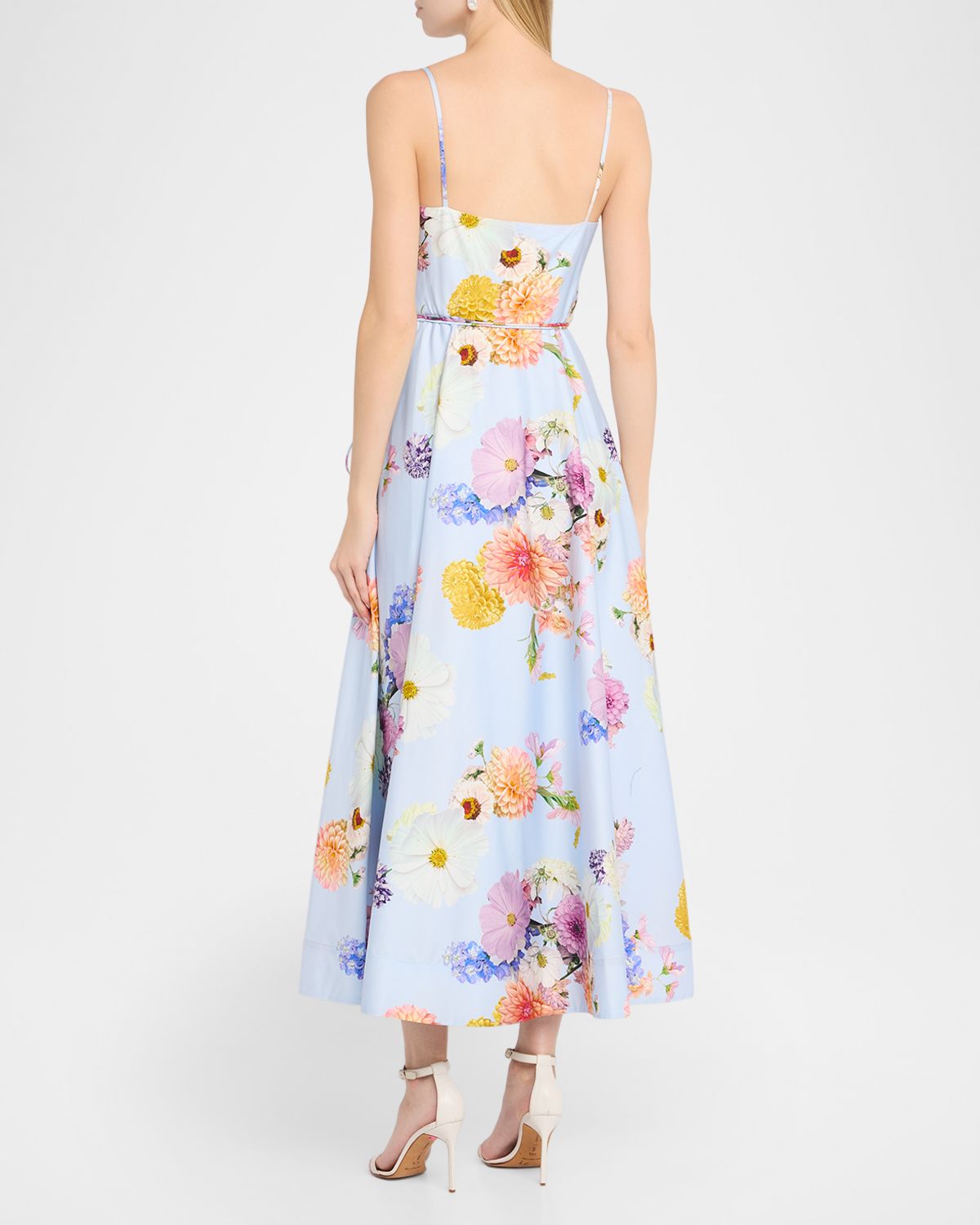 As It May Eirene Floral-Print Sweetheart Midi Dress | Thumbnail 3 As It May Eirene Floral-Print Sweetheart Midi Dress | Thumbnail 3