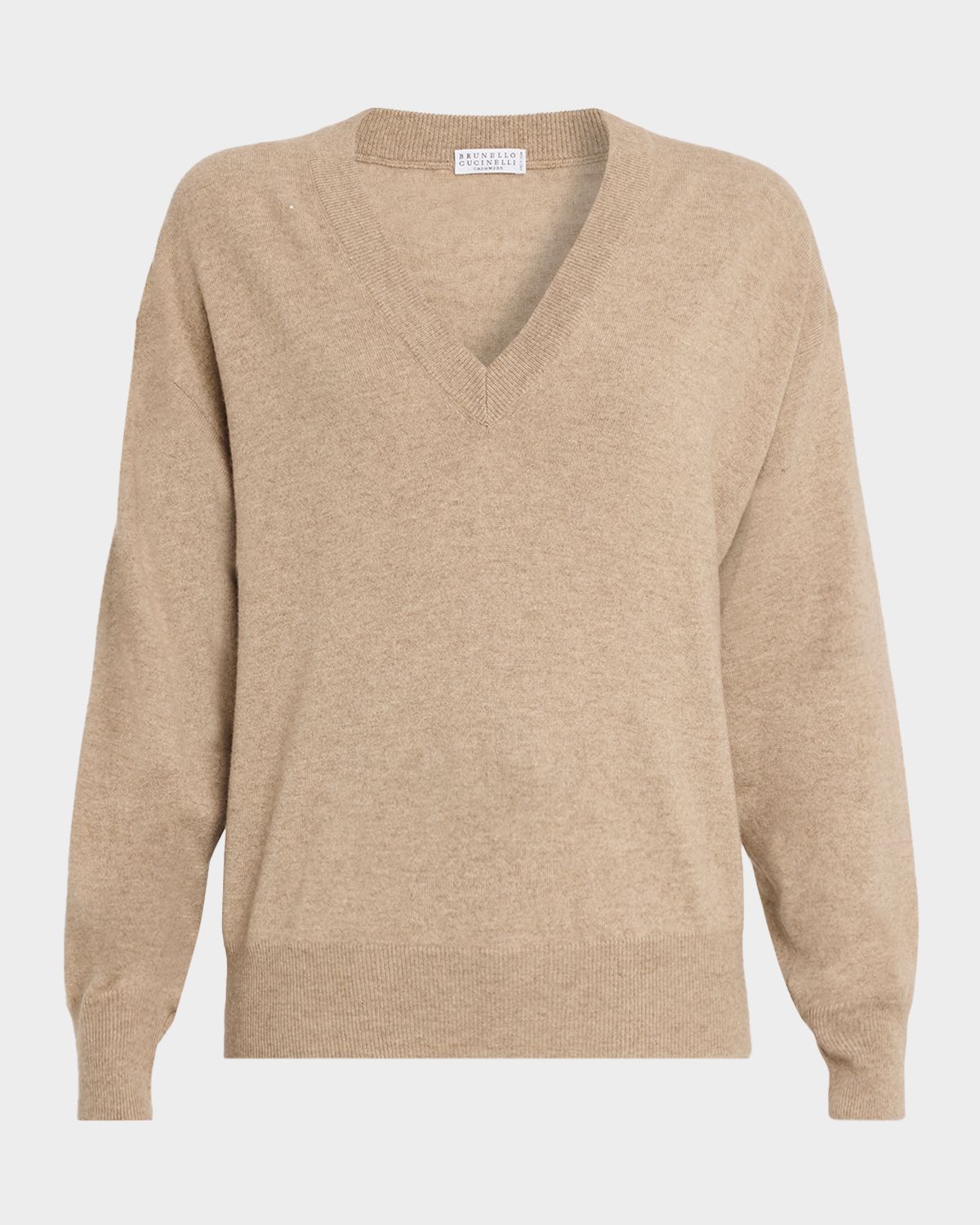 Brunello Cucinelli V-Neck Cashmere Sweater | Thumbnail 6 Brunello Cucinelli V-Neck Cashmere Sweater | Thumbnail 6
