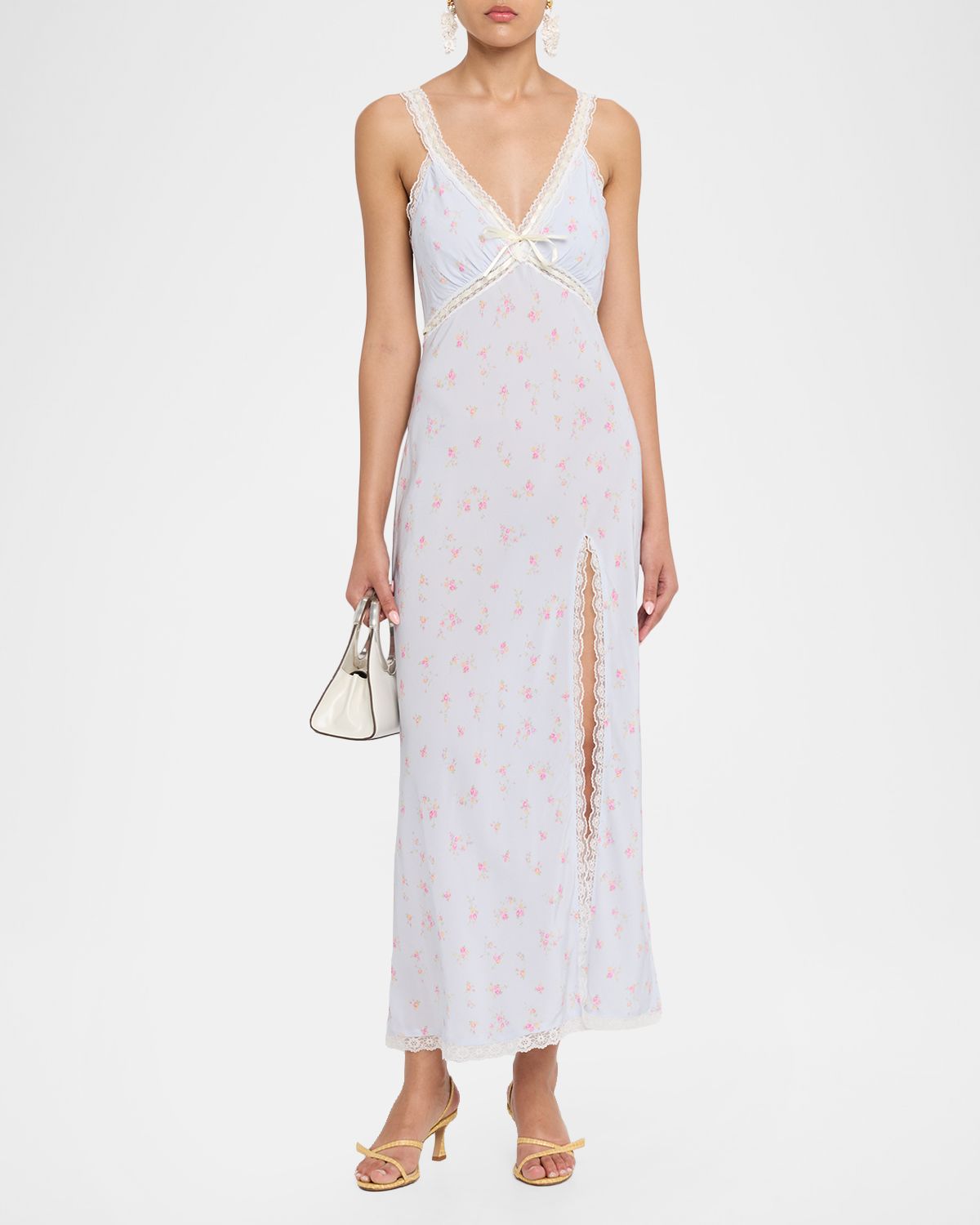 LoveShackFancy Beverly Lace-Trim Floral Maxi Dress | Thumbnail 5 LoveShackFancy Beverly Lace-Trim Floral Maxi Dress | Thumbnail 5