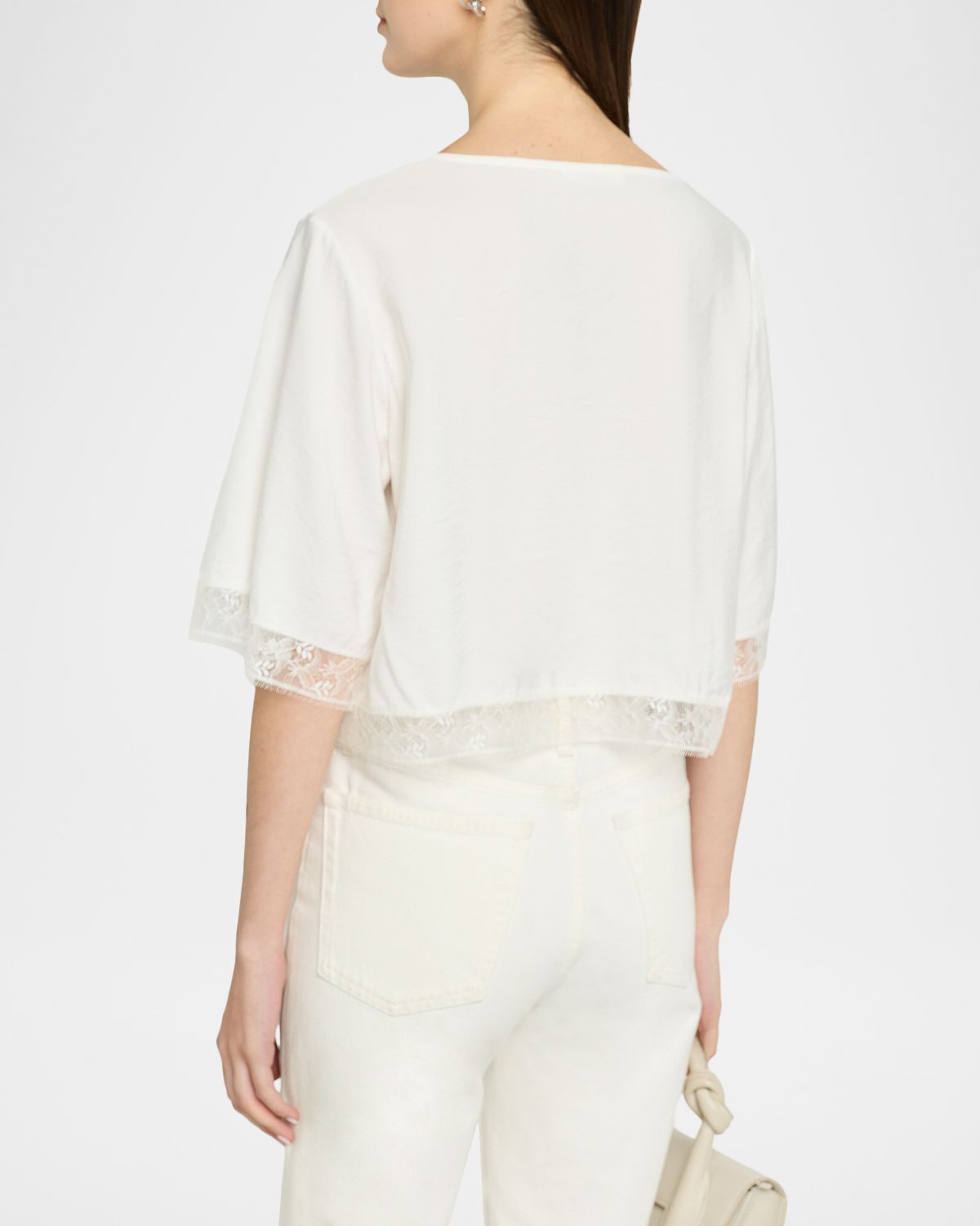 Sablyn Simone Lace Button-Front Shirt | Thumbnail 3 Sablyn Simone Lace Button-Front Shirt | Thumbnail 3