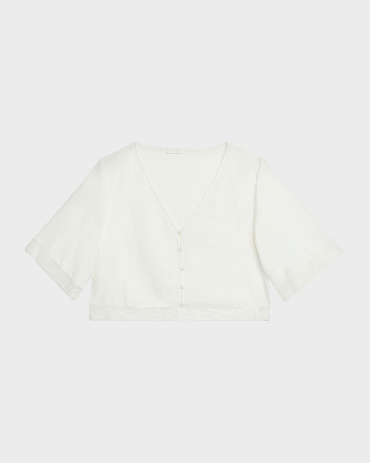 Sablyn Simone Lace Button-Front Shirt