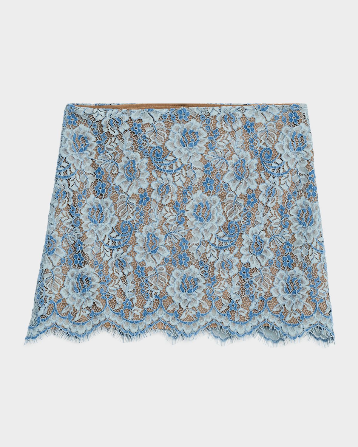 JBQ Adrienne Floral Lace Mini Skirt