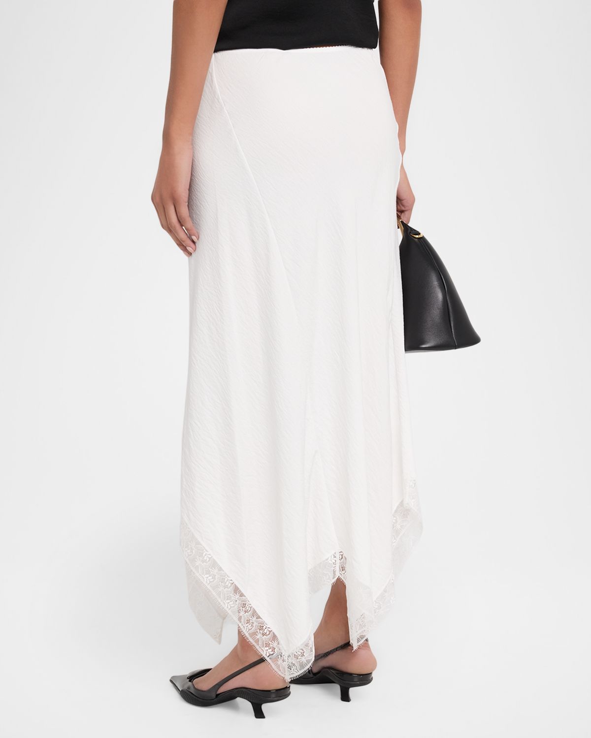 Sablyn Keri Paneled Bias-Cut Handkerchief Skirt | Thumbnail 3
