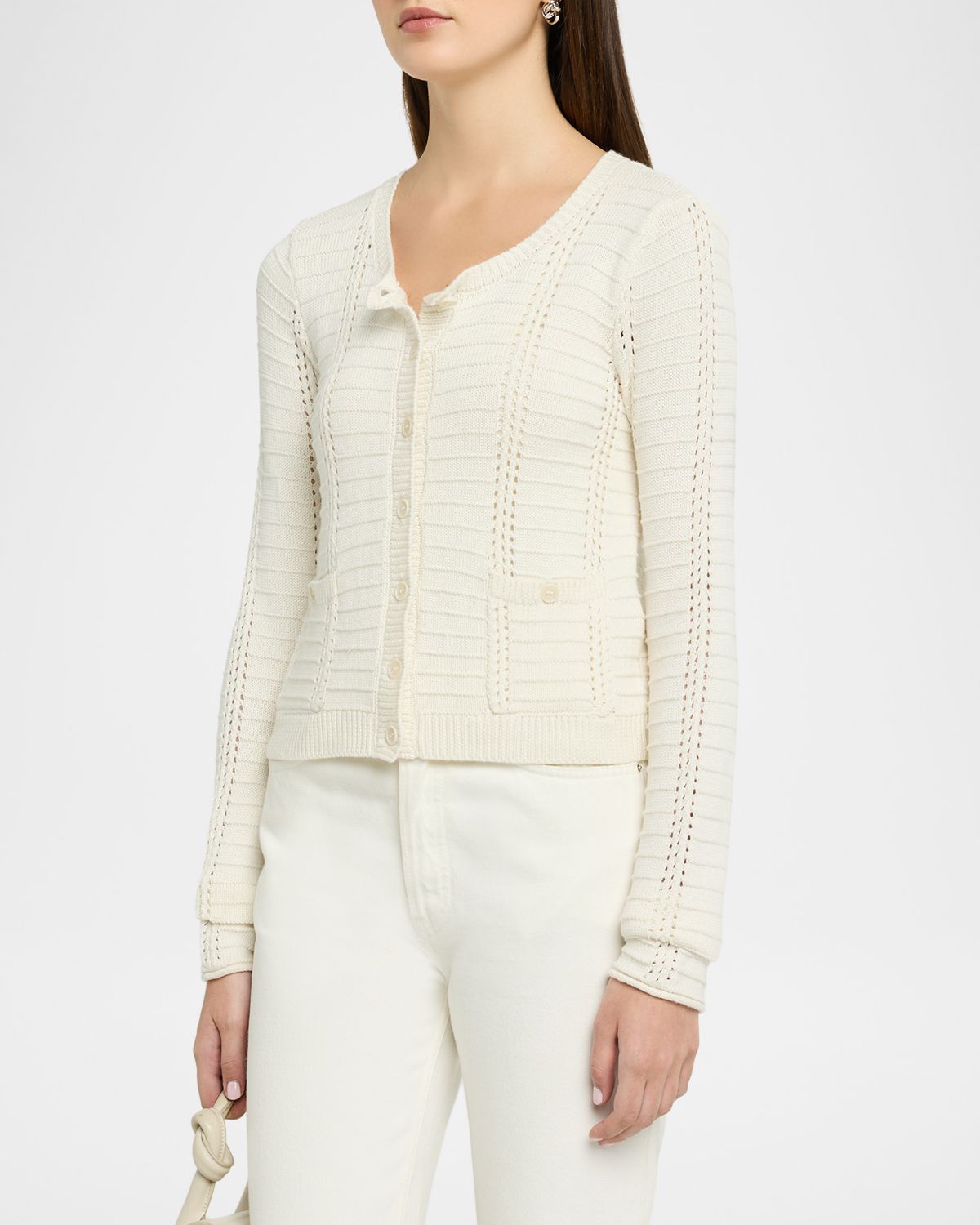 Sablyn Charlotte Slim Cashmere Cardigan | Thumbnail 4 Sablyn Charlotte Slim Cashmere Cardigan | Thumbnail 4