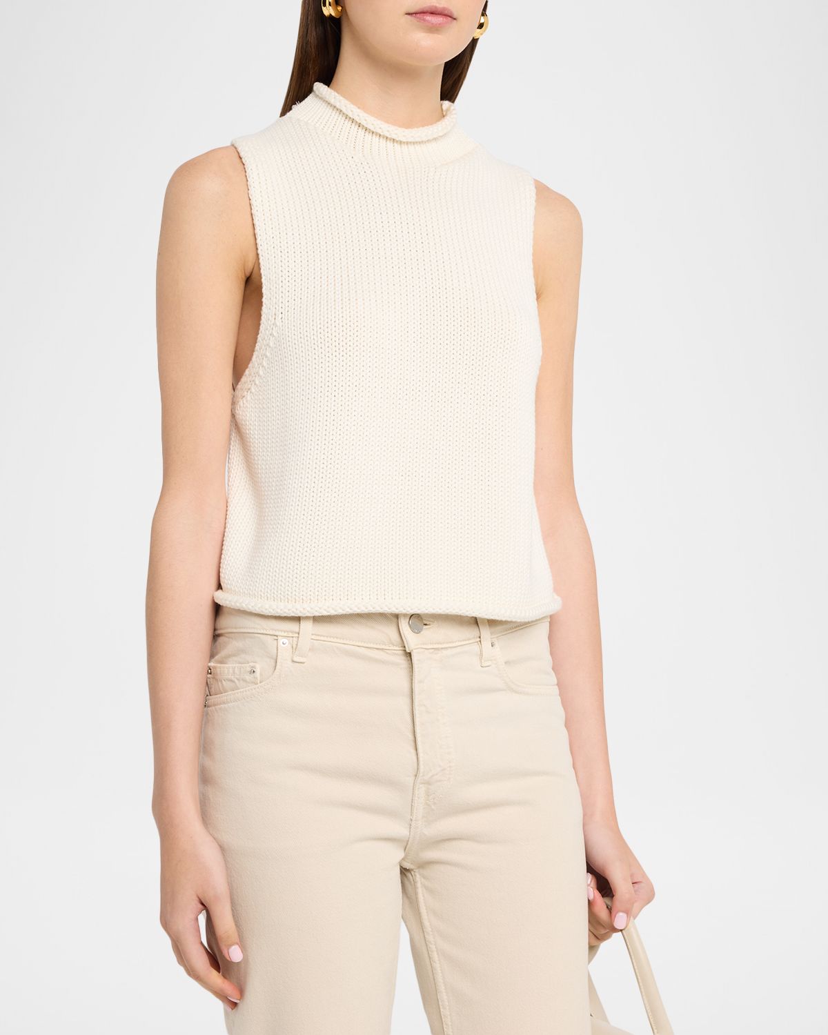 Sablyn Giada Roll-Neck Sweater Vest | Thumbnail 4 Sablyn Giada Roll-Neck Sweater Vest | Thumbnail 4