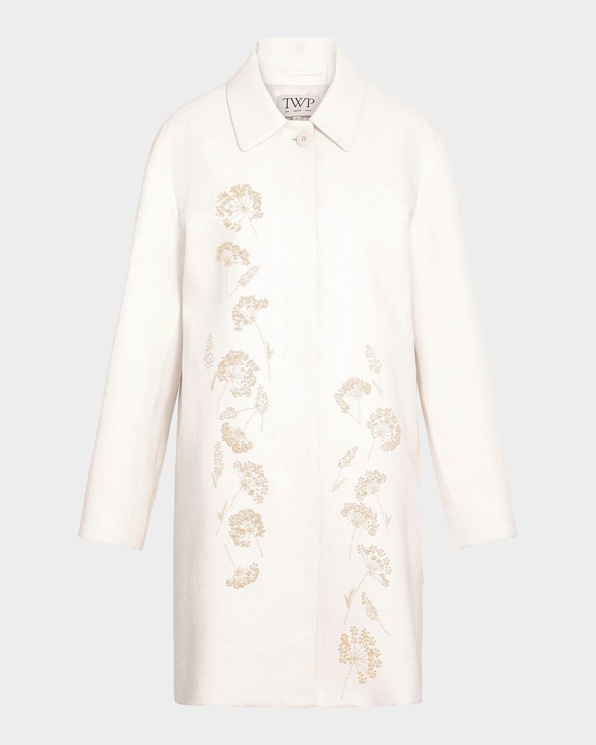TWP Edinburgh Embroidered Linen Coat | Thumbnail 8 TWP Edinburgh Embroidered Linen Coat | Thumbnail 8