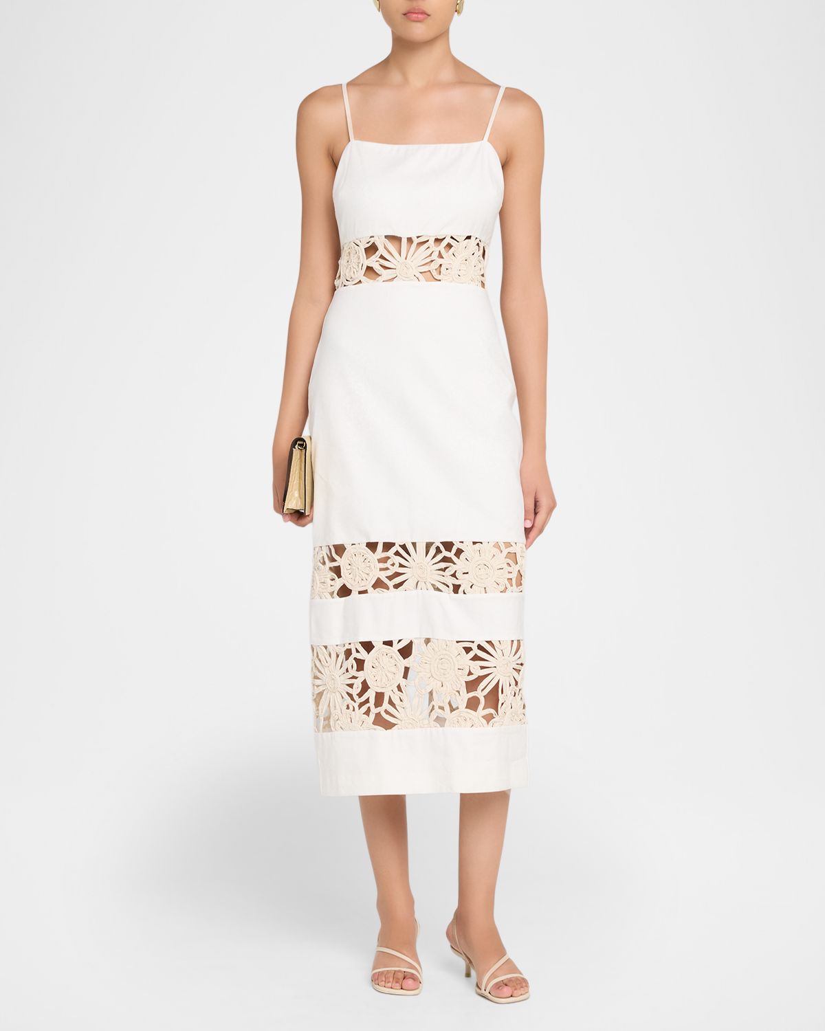 Ramy Brook Aaliyah Floral Cutout Midi Dress | Thumbnail 5