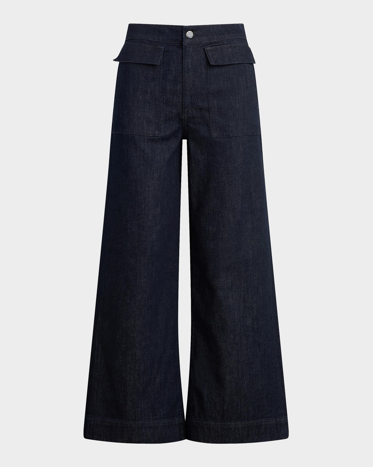 Joe 's Jeans The Irina High-Rise Wide-Leg Ankle Jeans