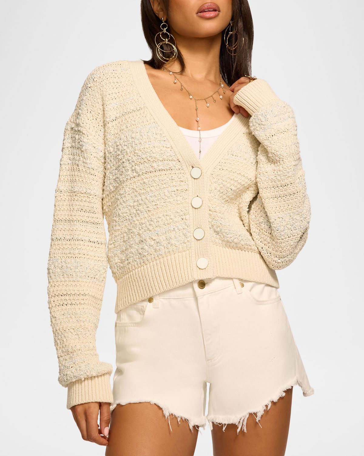 Ramy Brook Carly V-Neck Cardigan | Thumbnail 2
