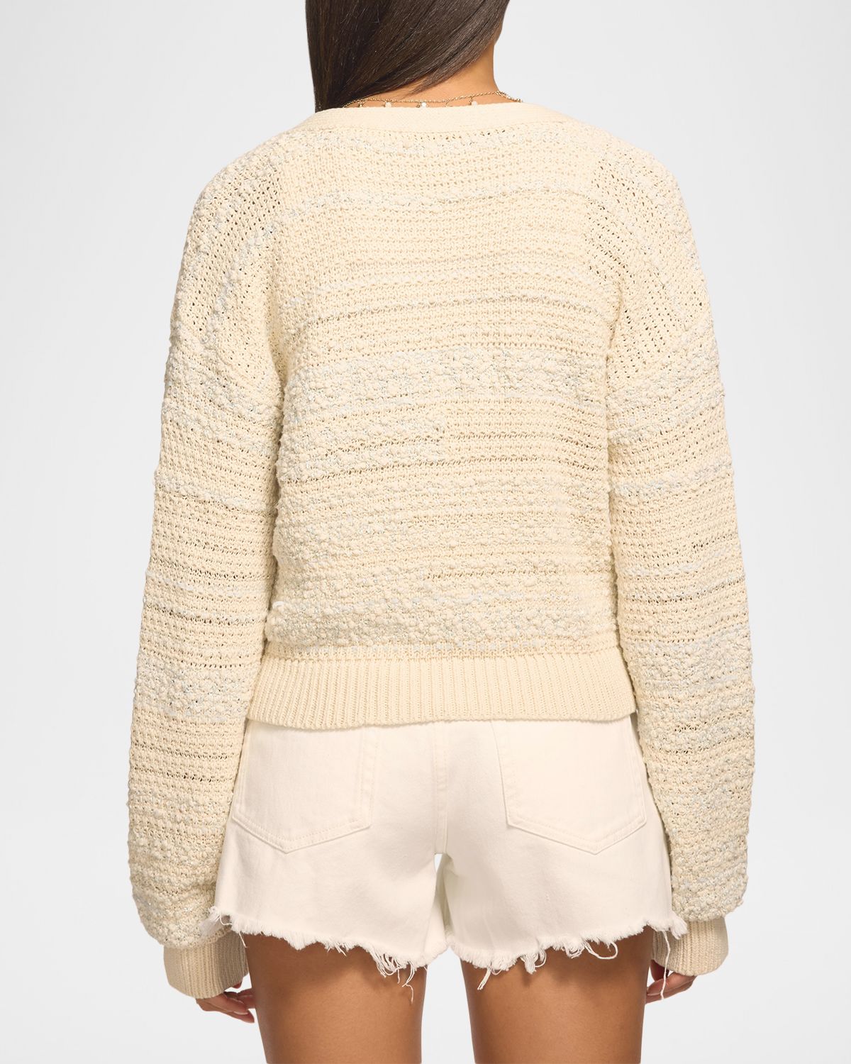 Ramy Brook Carly V-Neck Cardigan | Thumbnail 3