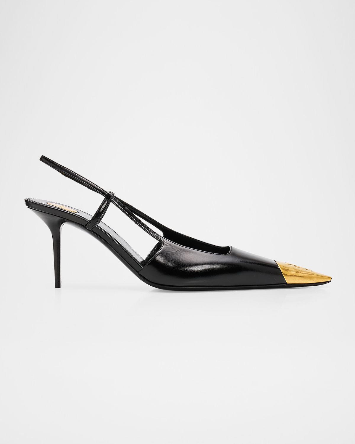 Saint Laurent 75mm Jeanne Leather Slingback Pumps | Thumbnail 8 Saint Laurent 75mm Jeanne Leather Slingback Pumps | Thumbnail 8