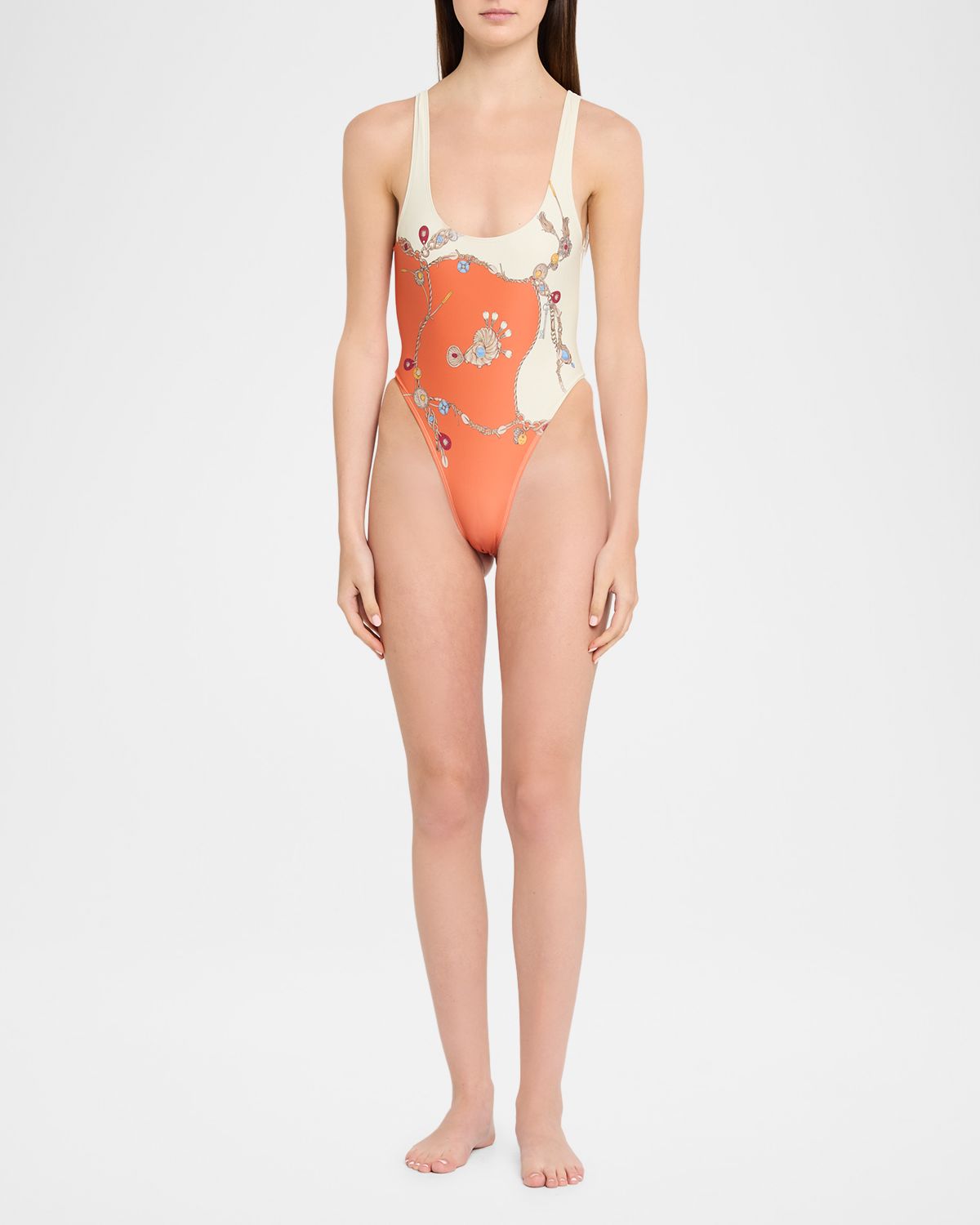 Versace Stolen Jewels One-Piece Swimsuit | Thumbnail 5 Versace Stolen Jewels One-Piece Swimsuit | Thumbnail 5