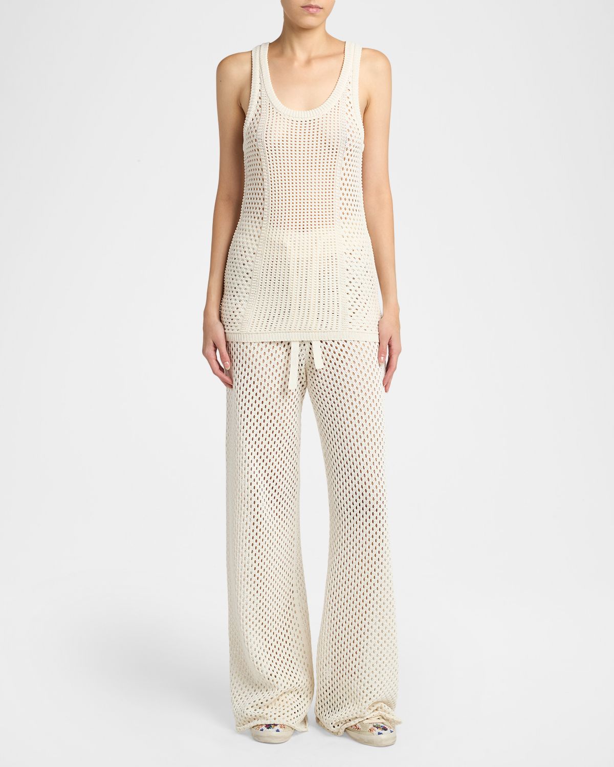 Golden Goose Journey Open-Knit Tank Top | Thumbnail 5 Golden Goose Journey Open-Knit Tank Top | Thumbnail 5