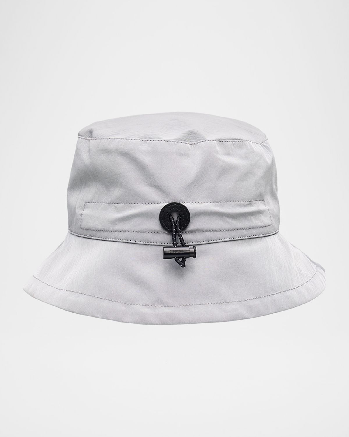 Jacquemus Men 's Le Bob Drawcord-Back Bucket Hat | Thumbnail 3 Jacquemus Men 's Le Bob Drawcord-Back Bucket Hat | Thumbnail 3