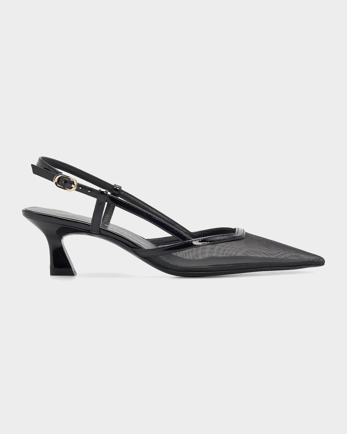 Stuart Weitzman 50mm Vinnie Mesh Slingback Pumps | Thumbnail 5 Stuart Weitzman 50mm Vinnie Mesh Slingback Pumps | Thumbnail 5