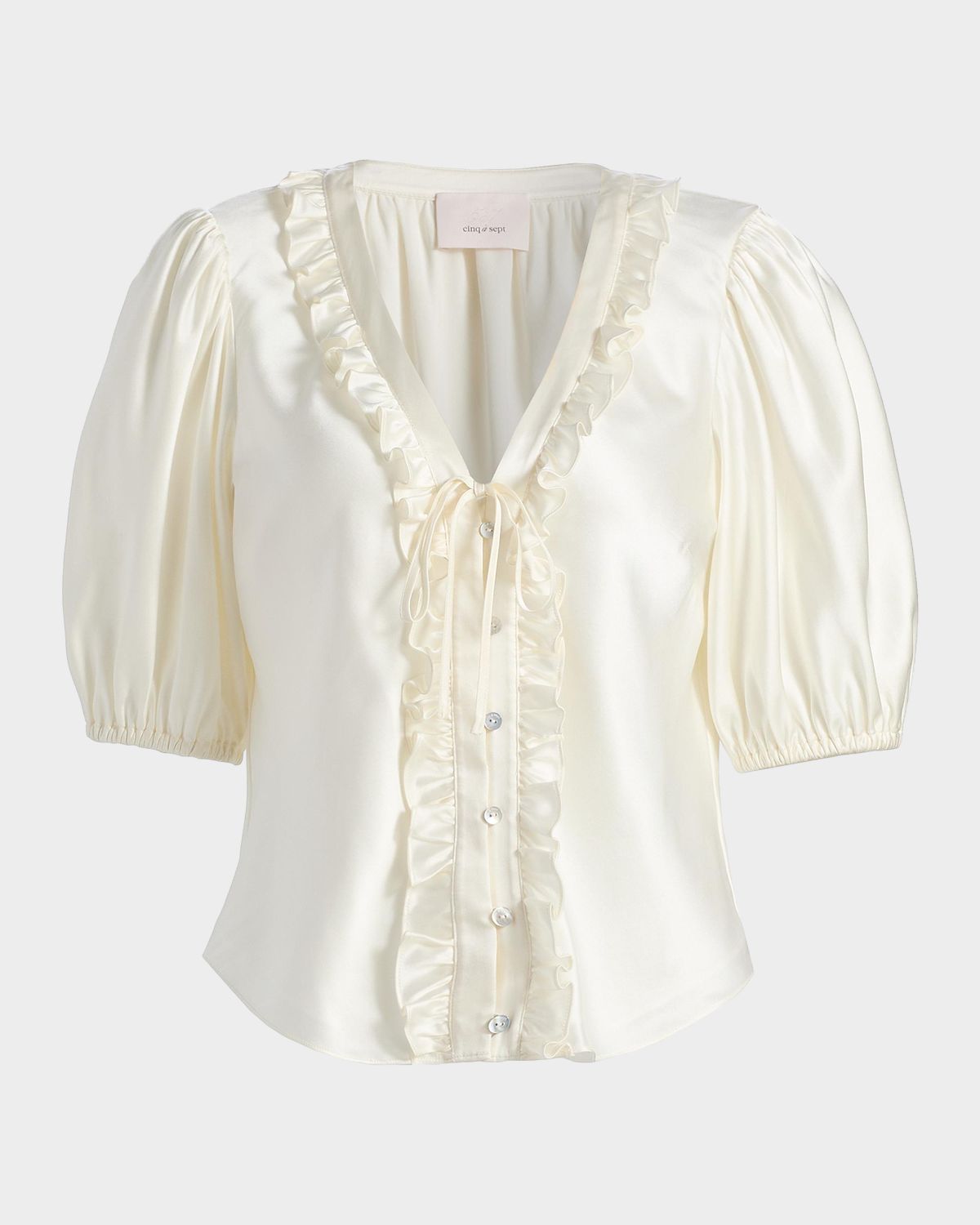Cinq a Sept Seraphina Ruffle Blouse