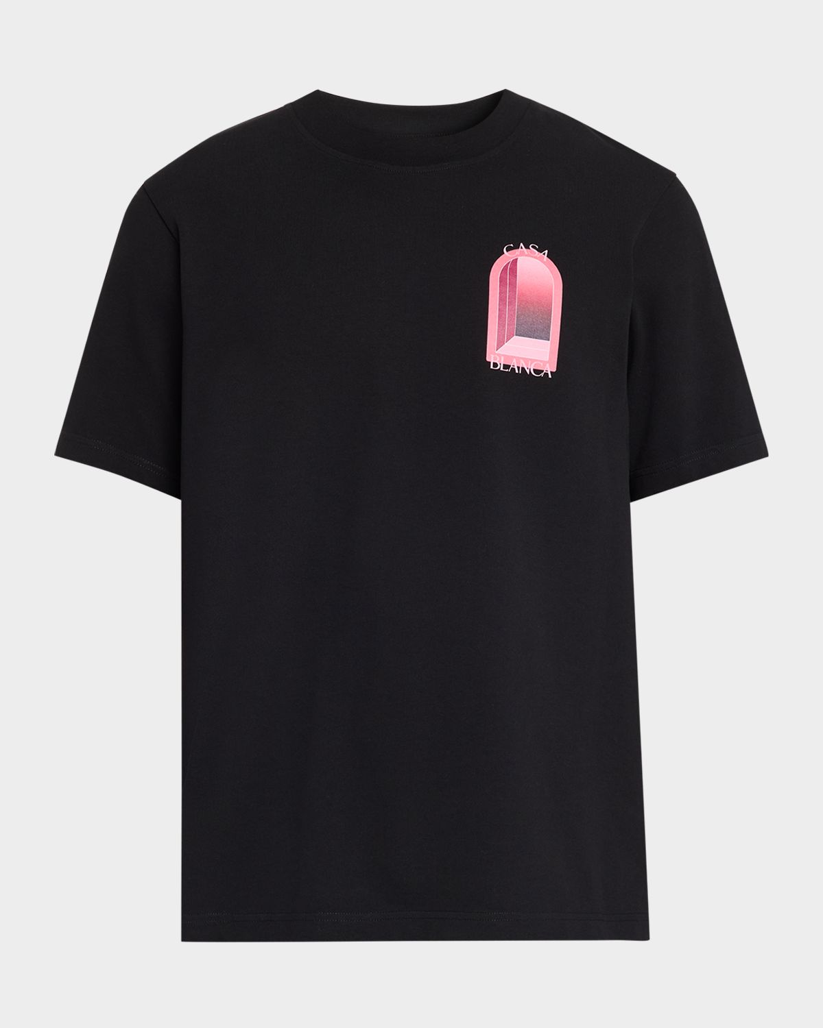 CASABLANCA Men 's Arches Logo Organic Cotton T-Shirt
