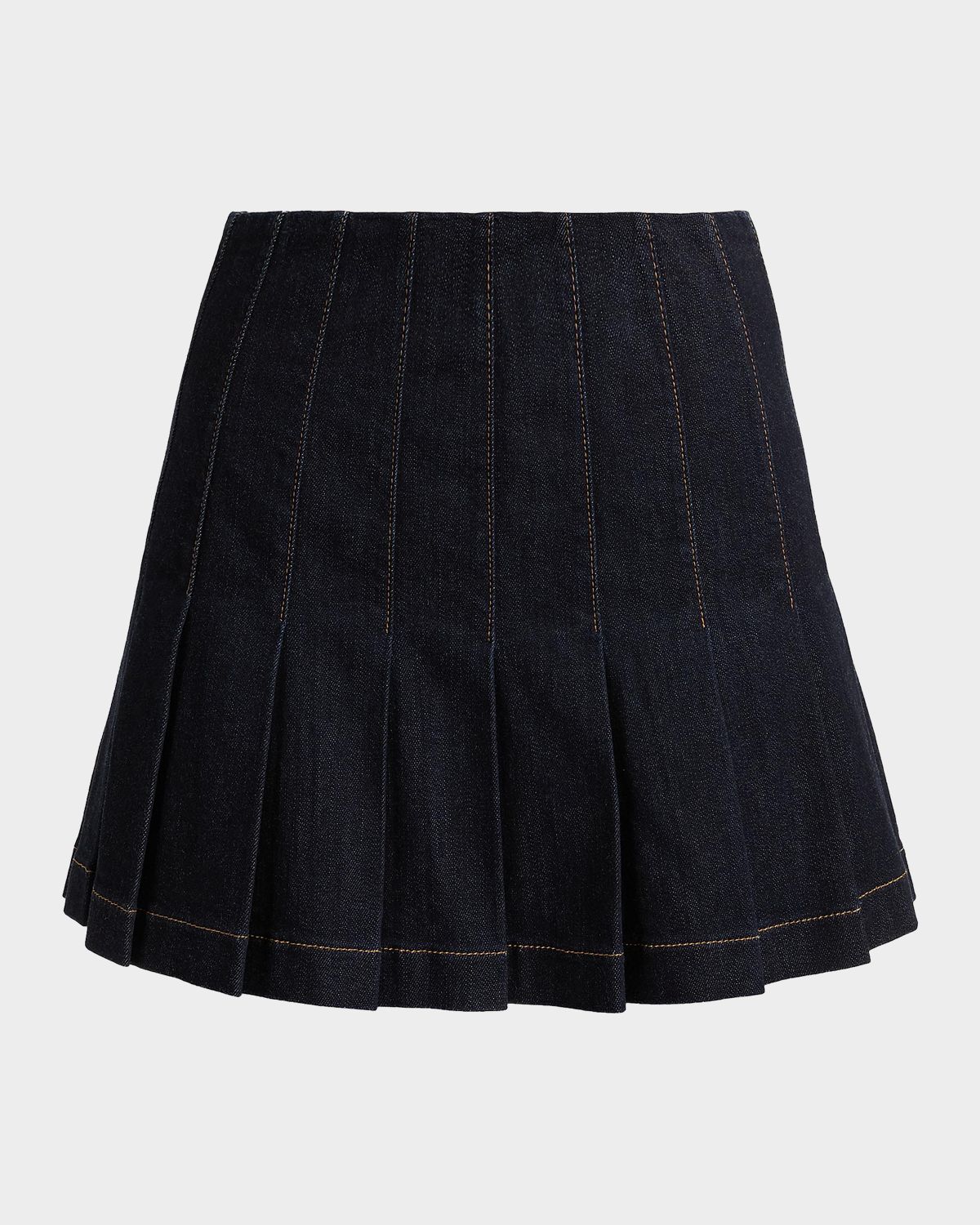 ALICE + OLIVIA Carter Denim Miniskirt