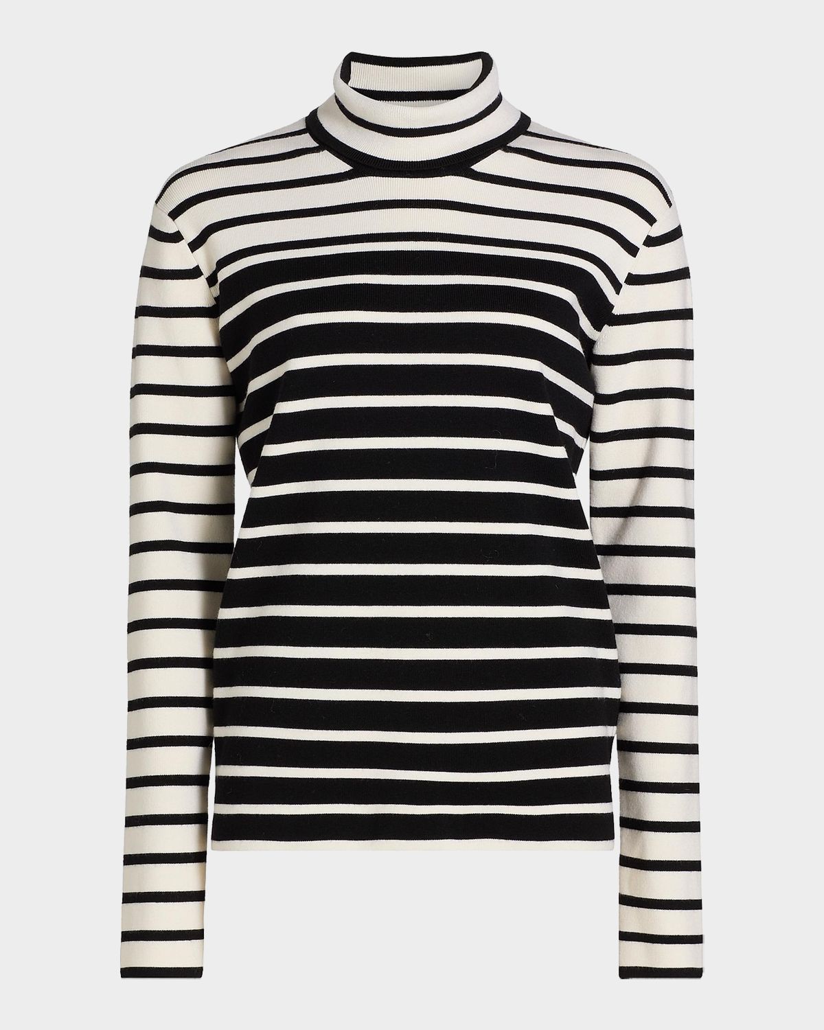 Toteme Striped Turtleneck Top
