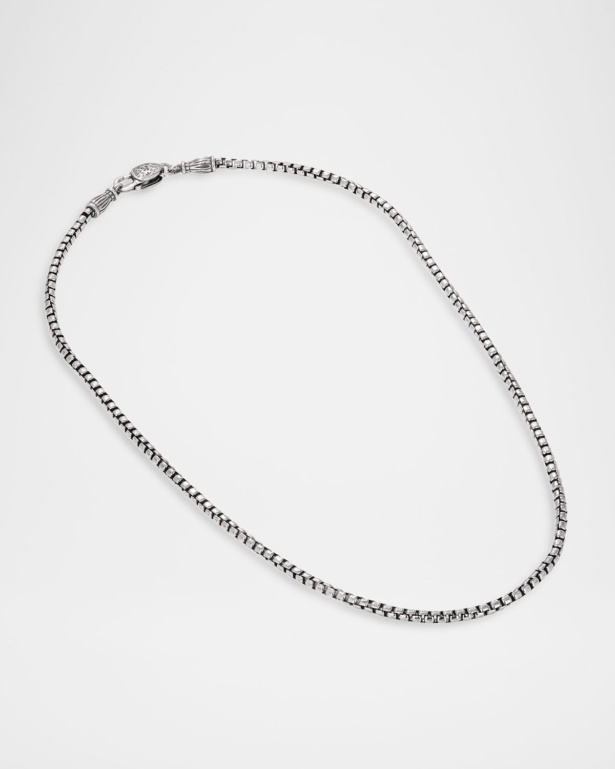 Konstantino Sterling Silver Box Chain, 24"L