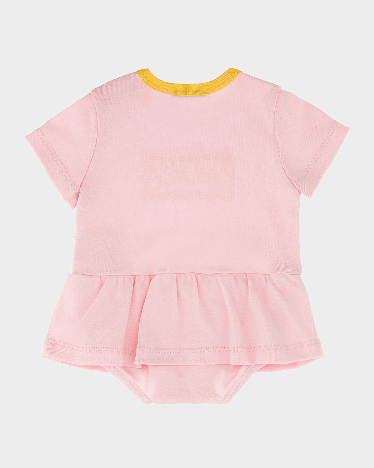 Versace Girl 's Logo-Print Cotton T-Shirt Dress, Size 3M-18M | Thumbnail 2