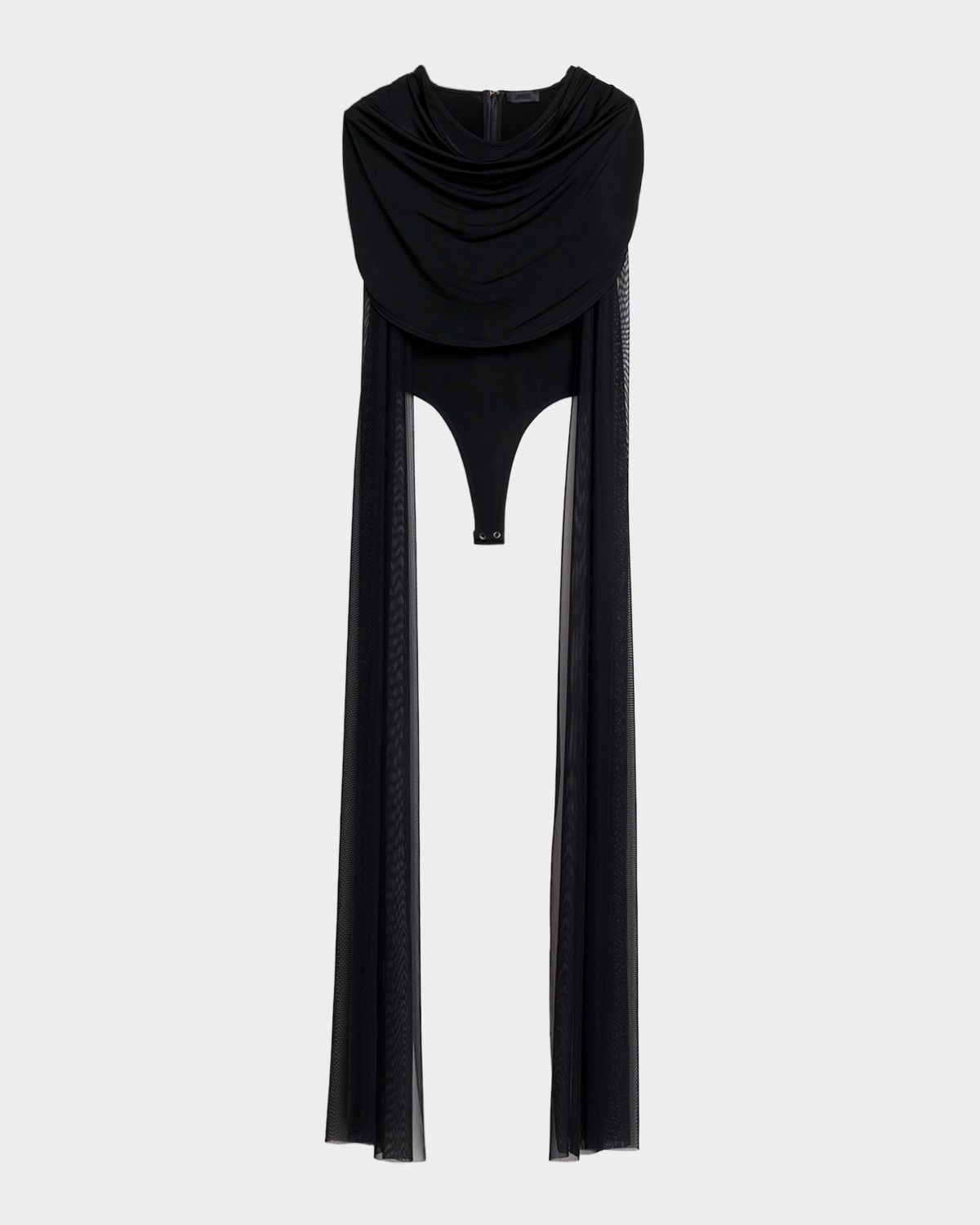 LAPOINTE Jersey Cowl-Neck Bodysuit