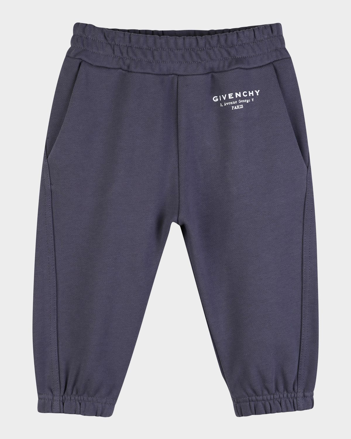 Givenchy Boy 's Logo-Print Cotton Trousers, Size 2-