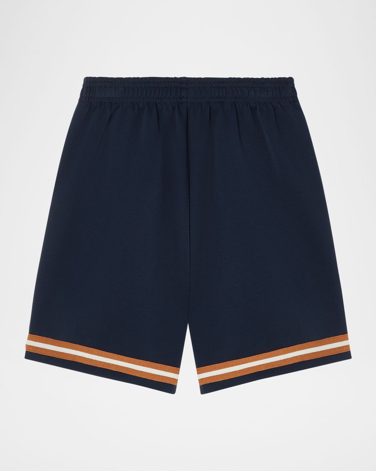 Versace Boy 's Embroidered-Logo Strech Pique Shorts, Size 4-14 | Thumbnail 2