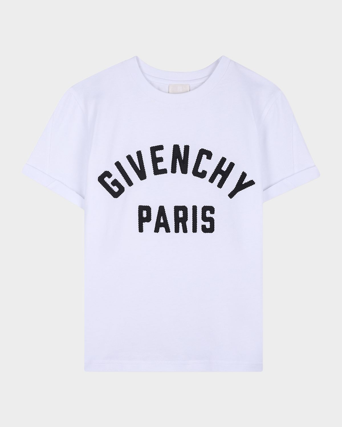 Givenchy Boy 's Logo-Embroidered Cotton Tee, Size 8-14