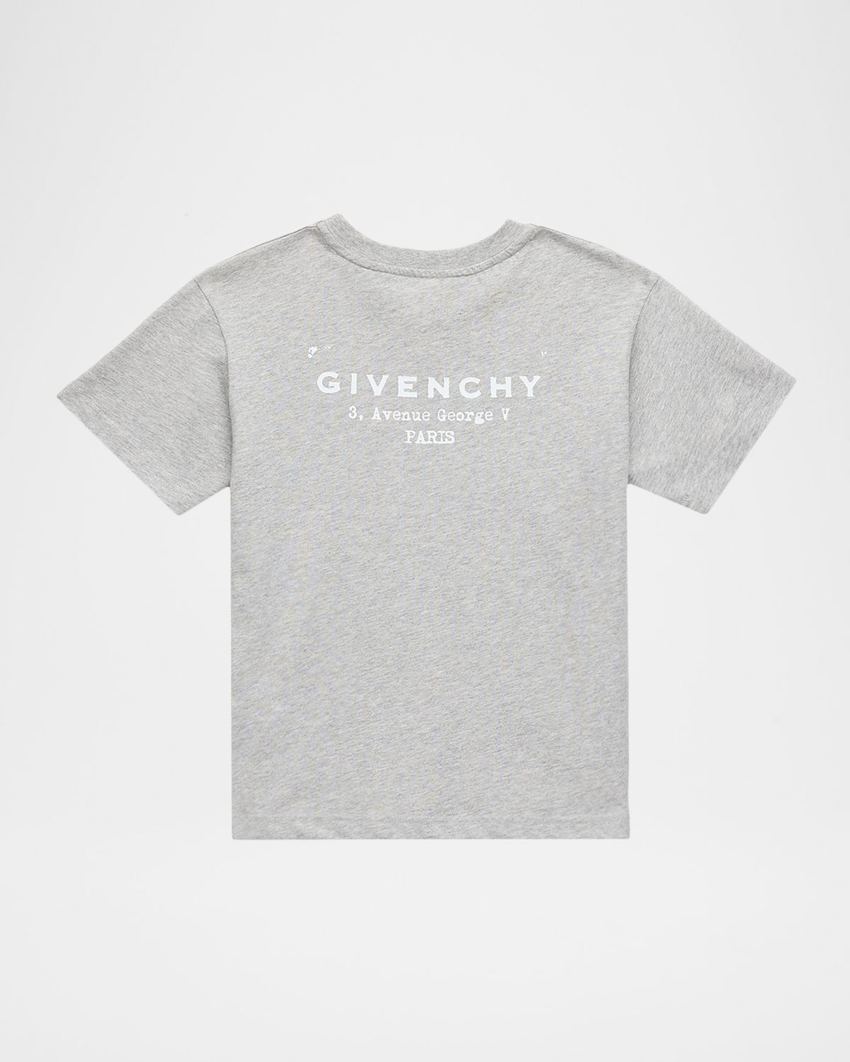 Givenchy Boy 's Logo Stamp-Print Short-Sleeved Cotton T-Shirt, Size 8-
