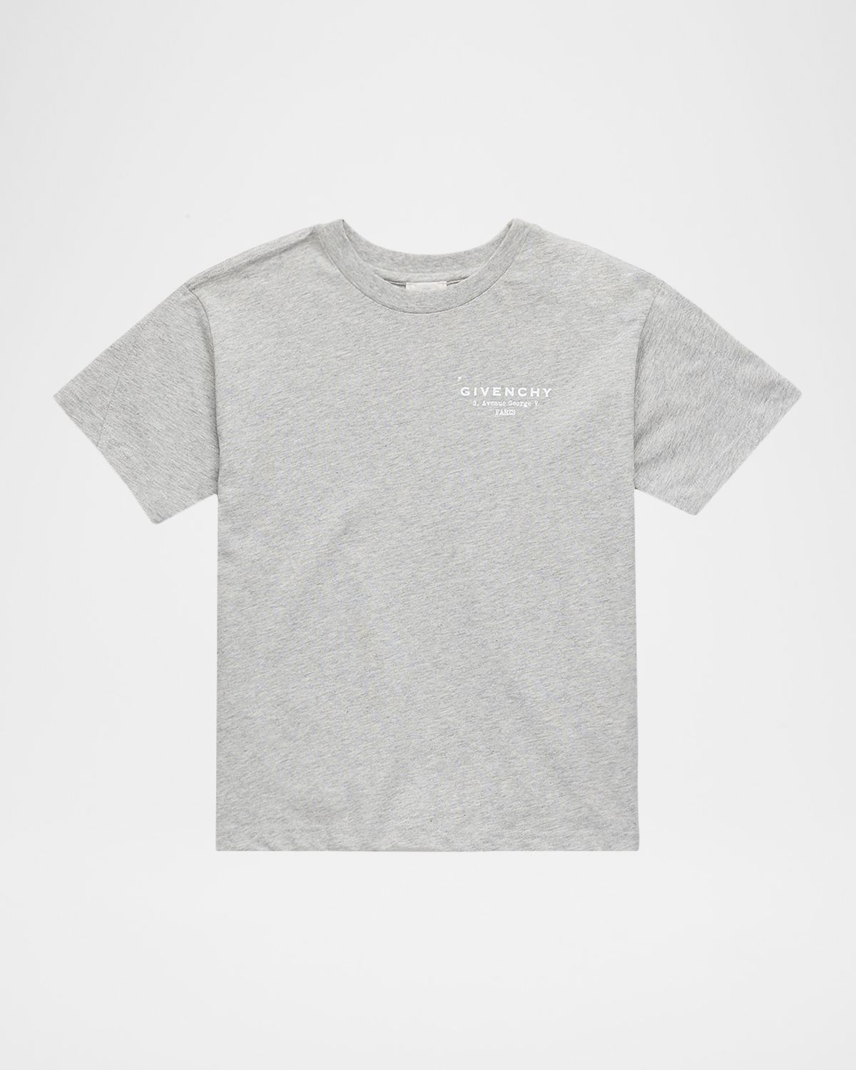 Givenchy Boy 's Logo Stamp-Print Short-Sleeved Cotton T-Shirt, Size 8-