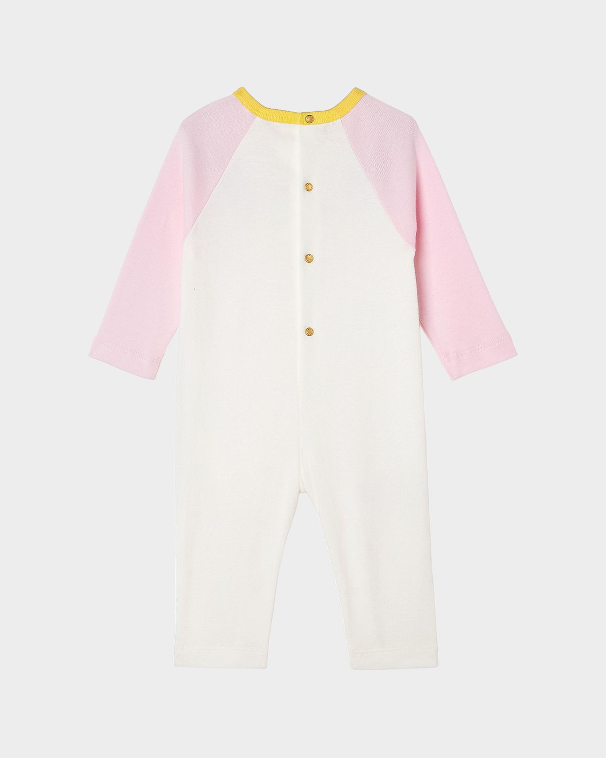 Versace Girl 's Logo-Print Cotton Jersey Sleepsuit, Size 6M-18M | Thumbnail 2