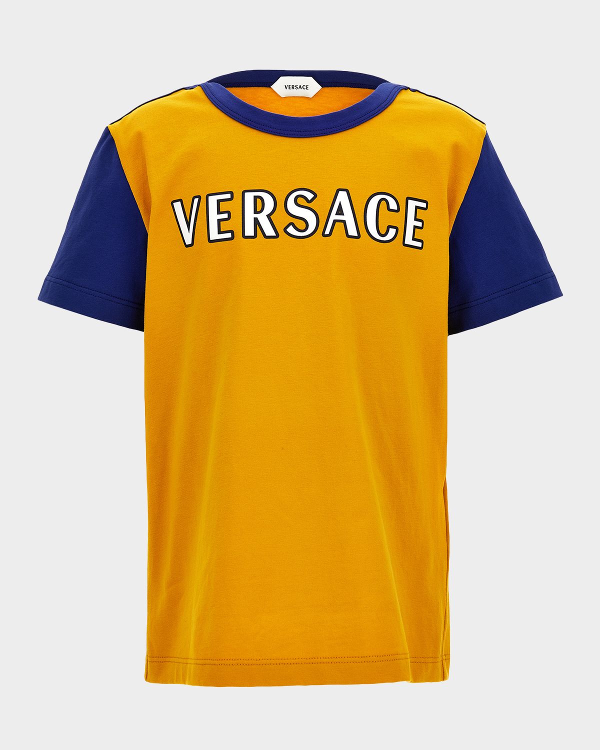 Versace Boy 's Logo Colorblocked Cotton Jersey T-Shirt, Size 12M-3