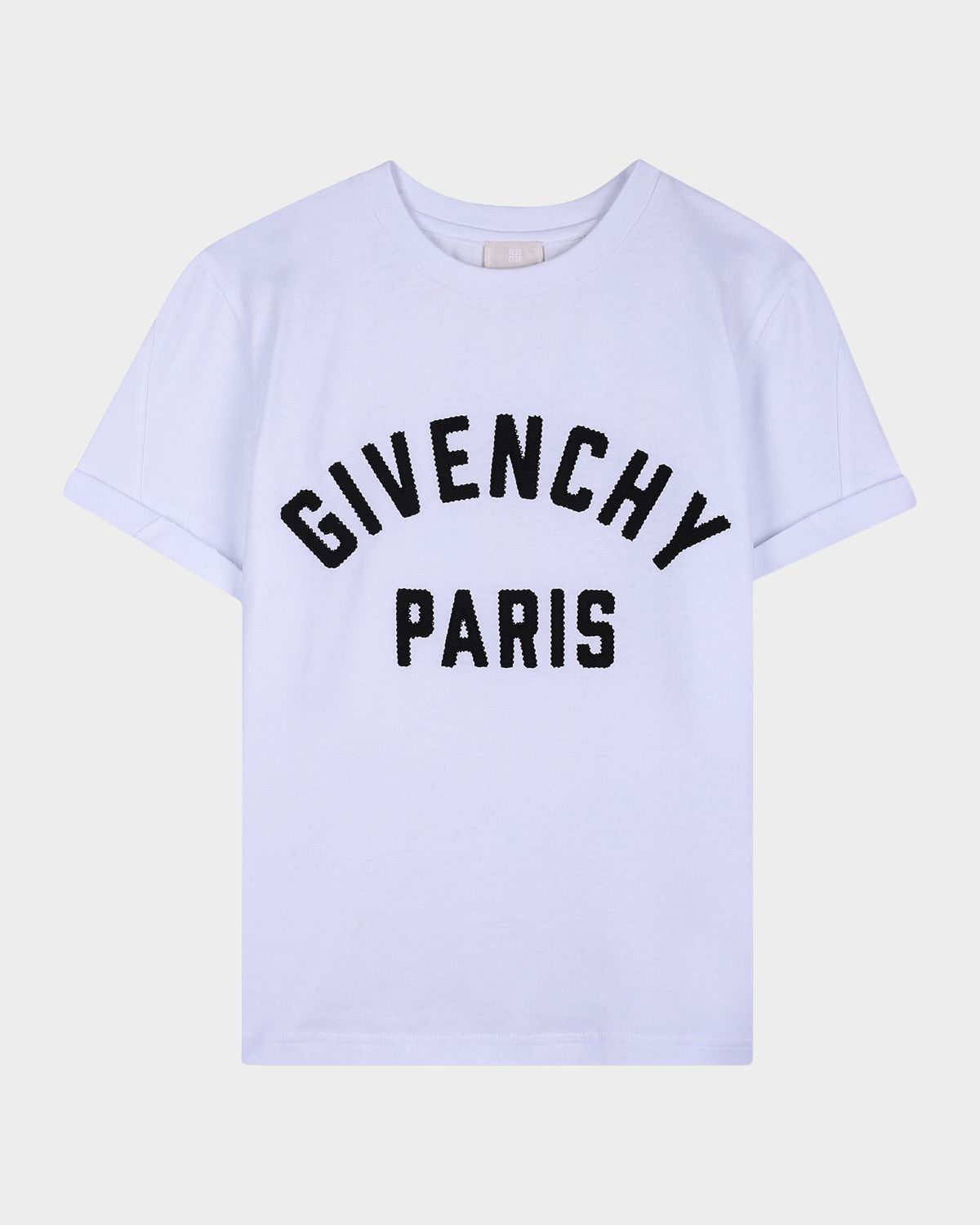 Givenchy Boy 's Logo-Embroidered Cotton Tee, Size 4-