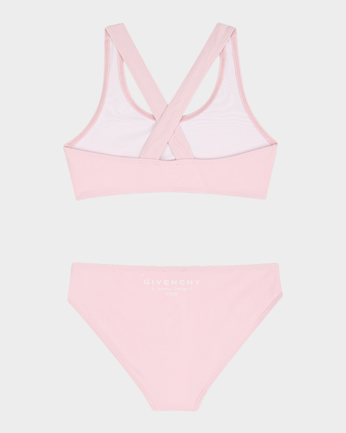 Givenchy Girl 's Logo-Print Two-Piece Swimsuit, Size -14