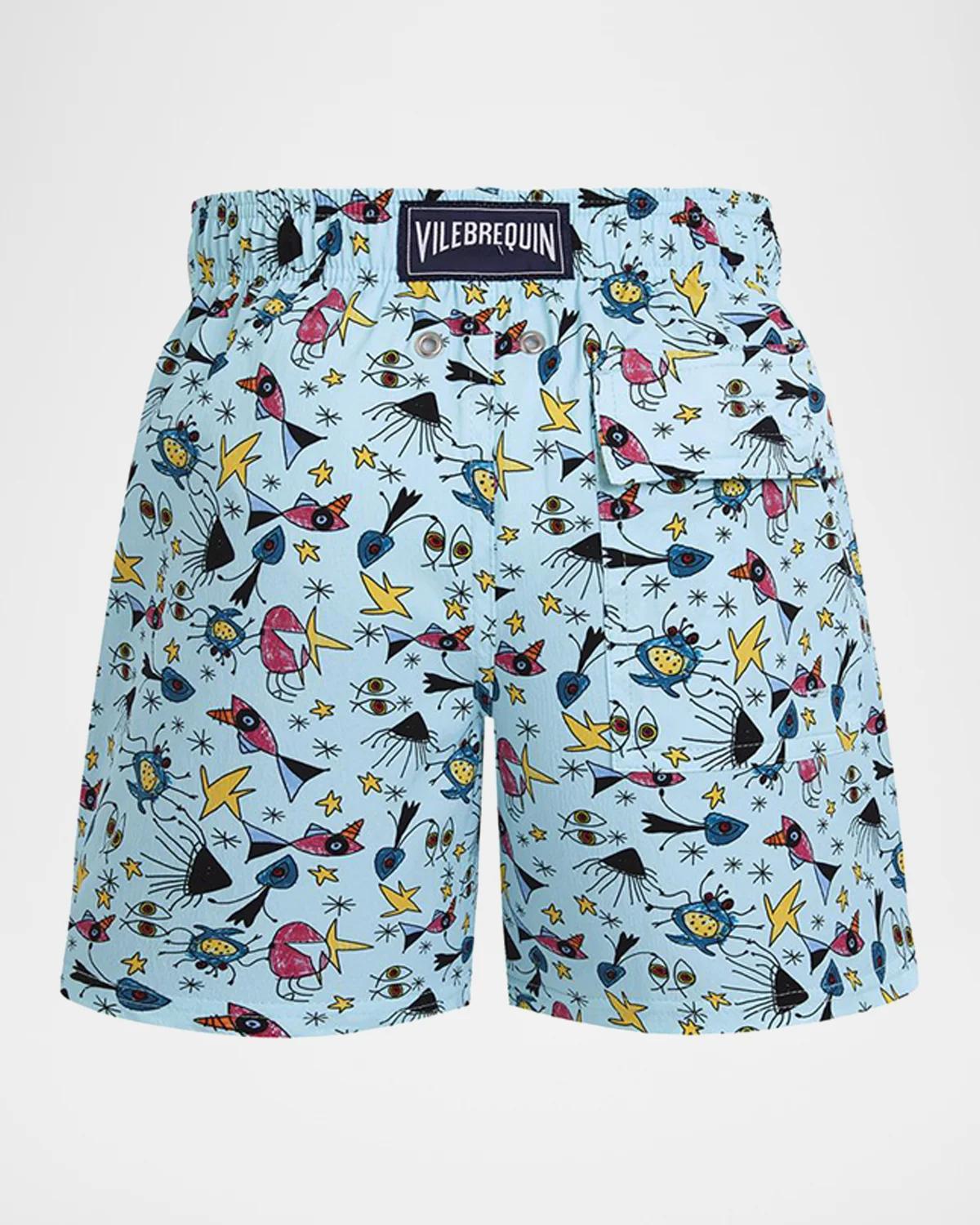 Vilebrequin Boy's Aquatic Carnival Swim Trunks | Thumbnail 2 Vilebrequin Boy's Aquatic Carnival Swim Trunks | Thumbnail 2