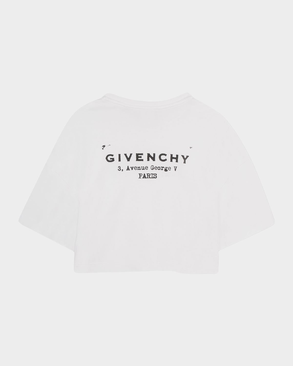 Givenchy Girl 's Crewneck Logo-Print Cotton T-Shirt, Size 8-
