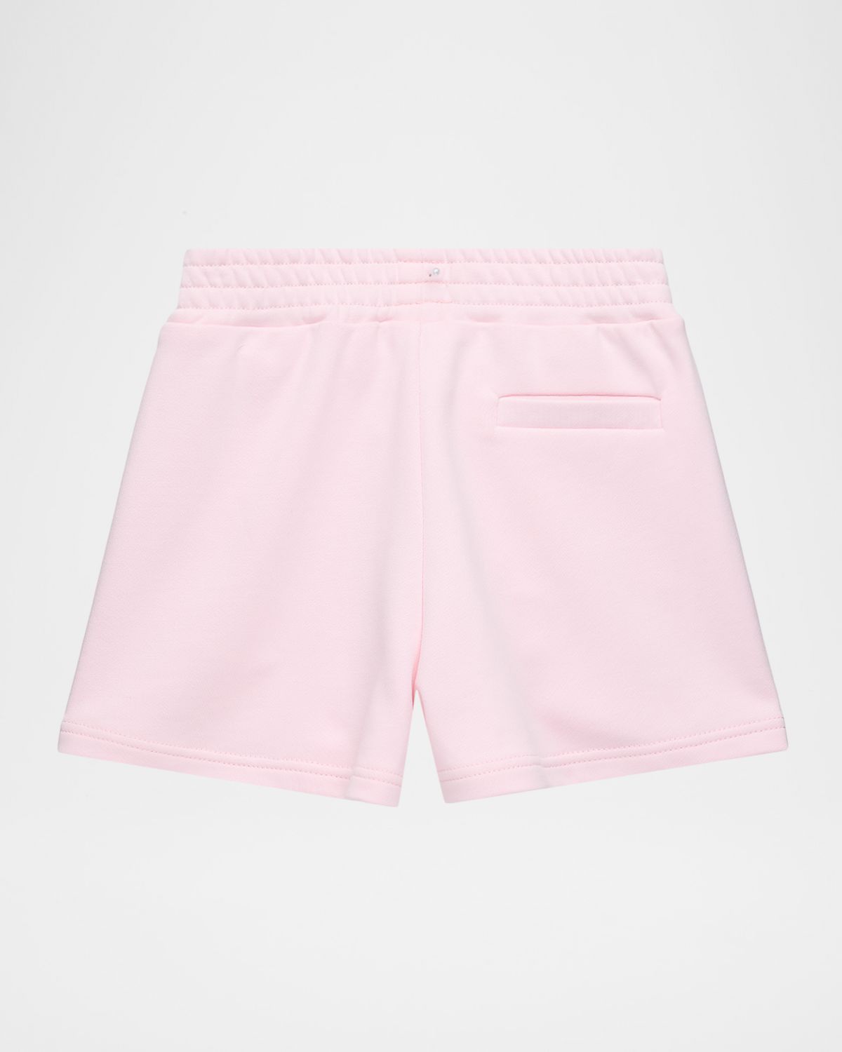 Givenchy Girl 's Embroidered Logo Pleated Cotton Shorts, Size 8-14