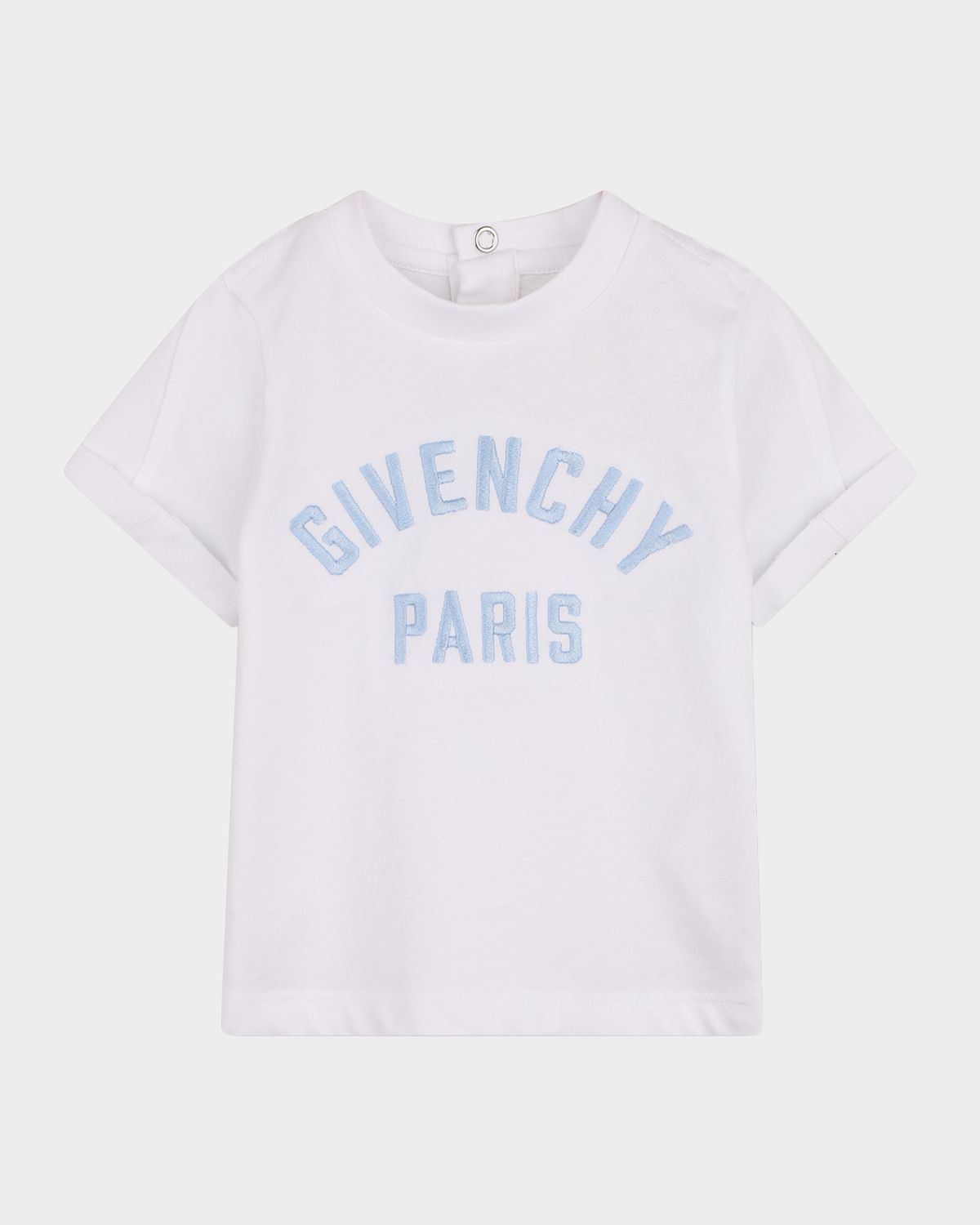Givenchy Boy 's Crewneck Logo-Embroidered Cotton Tee, Size -3