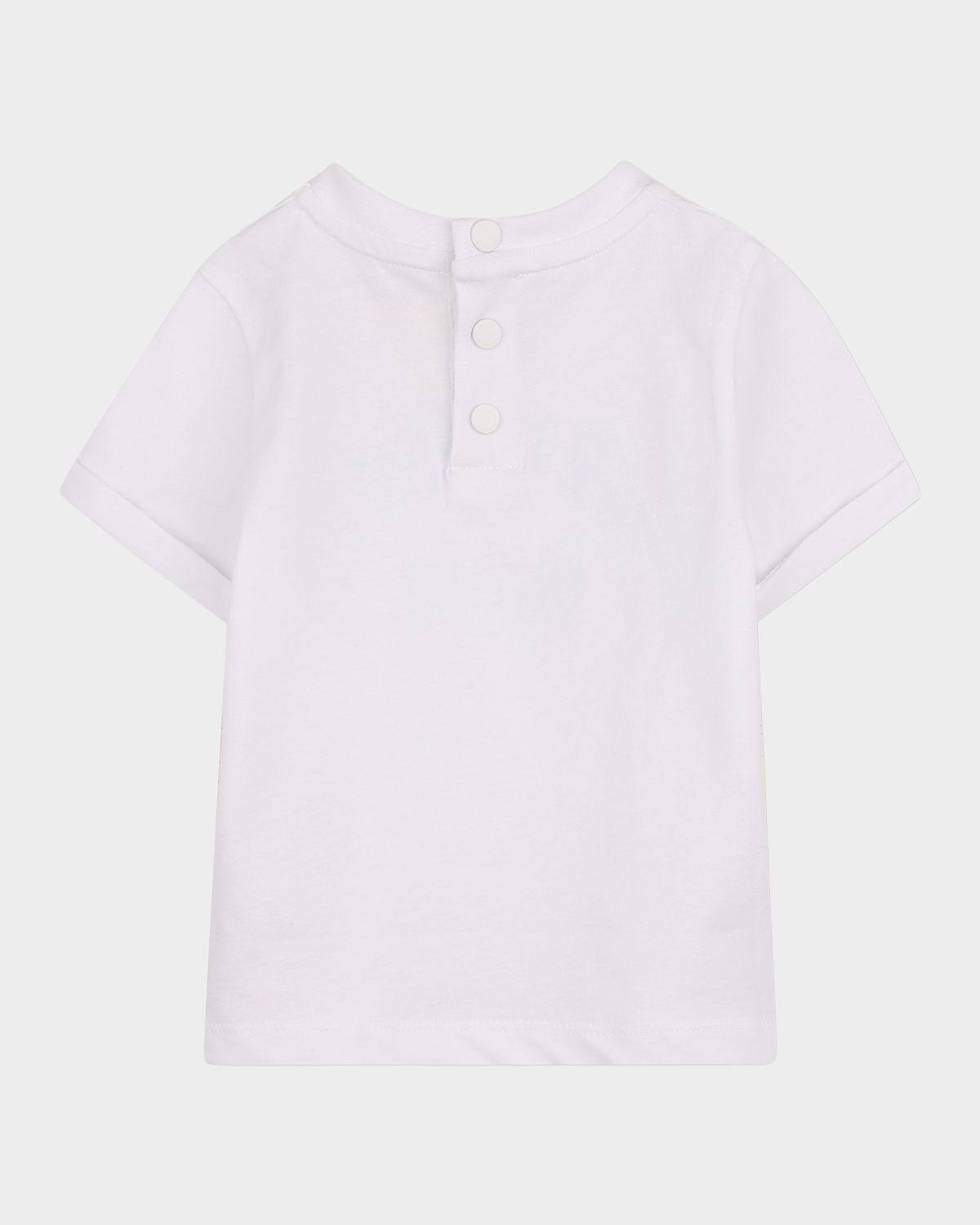 Givenchy Boy 's Crewneck Logo-Embroidered Cotton Tee, Size 12M-18M