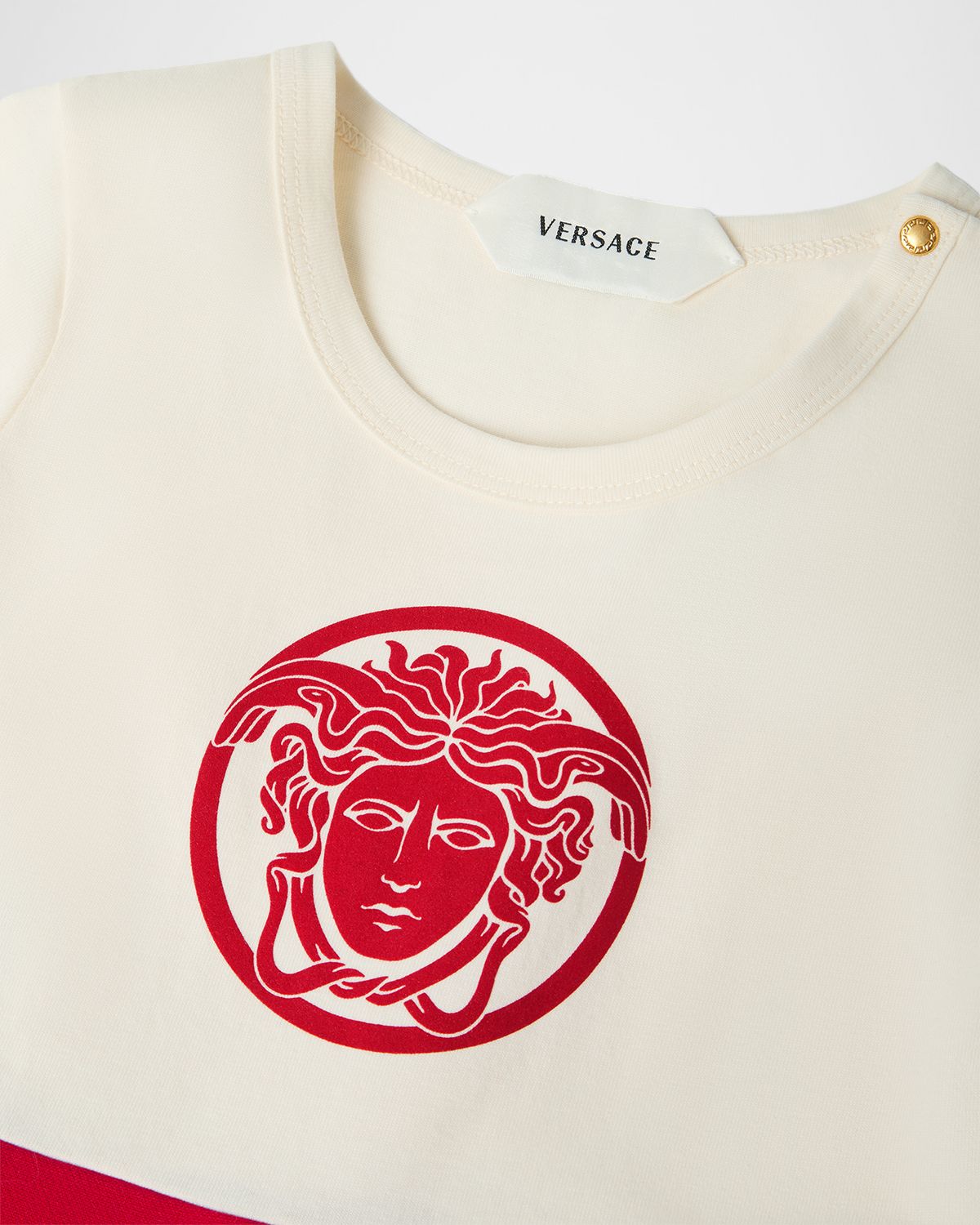 Versace Girl 's Medusa Milano-Stretch T-Shirt Dress, Size 1M-3 | Thumbnail 3