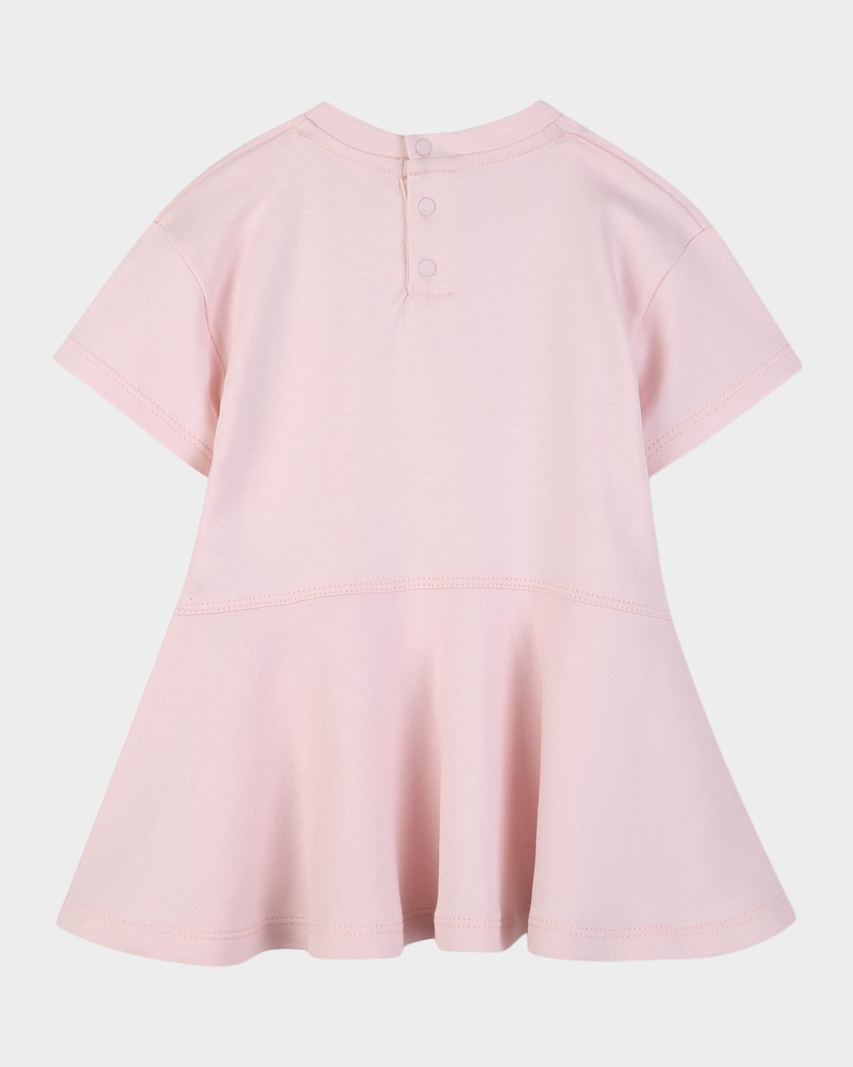 Givenchy Girl 's Flared Logo Cotton Dress, Size 12M-18M