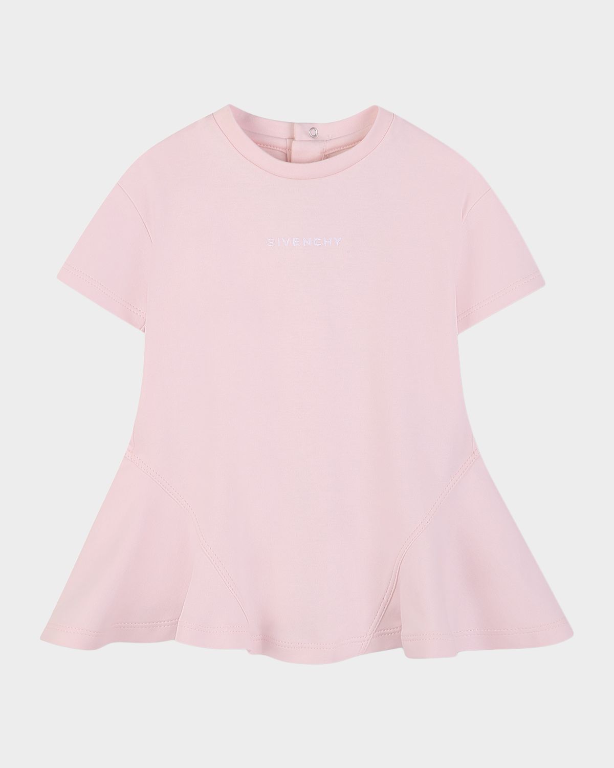 Givenchy Girl 's Flared Logo Cotton Dress, Size 12M-18M