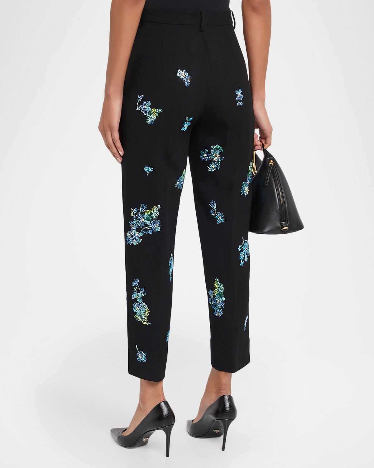 Libertine Ciggy Bluebell Lane Embellished Tapered-Leg Ankle Pants | Thumbnail 3 Libertine Ciggy Bluebell Lane Embellished Tapered-Leg Ankle Pants | Thumbnail 3