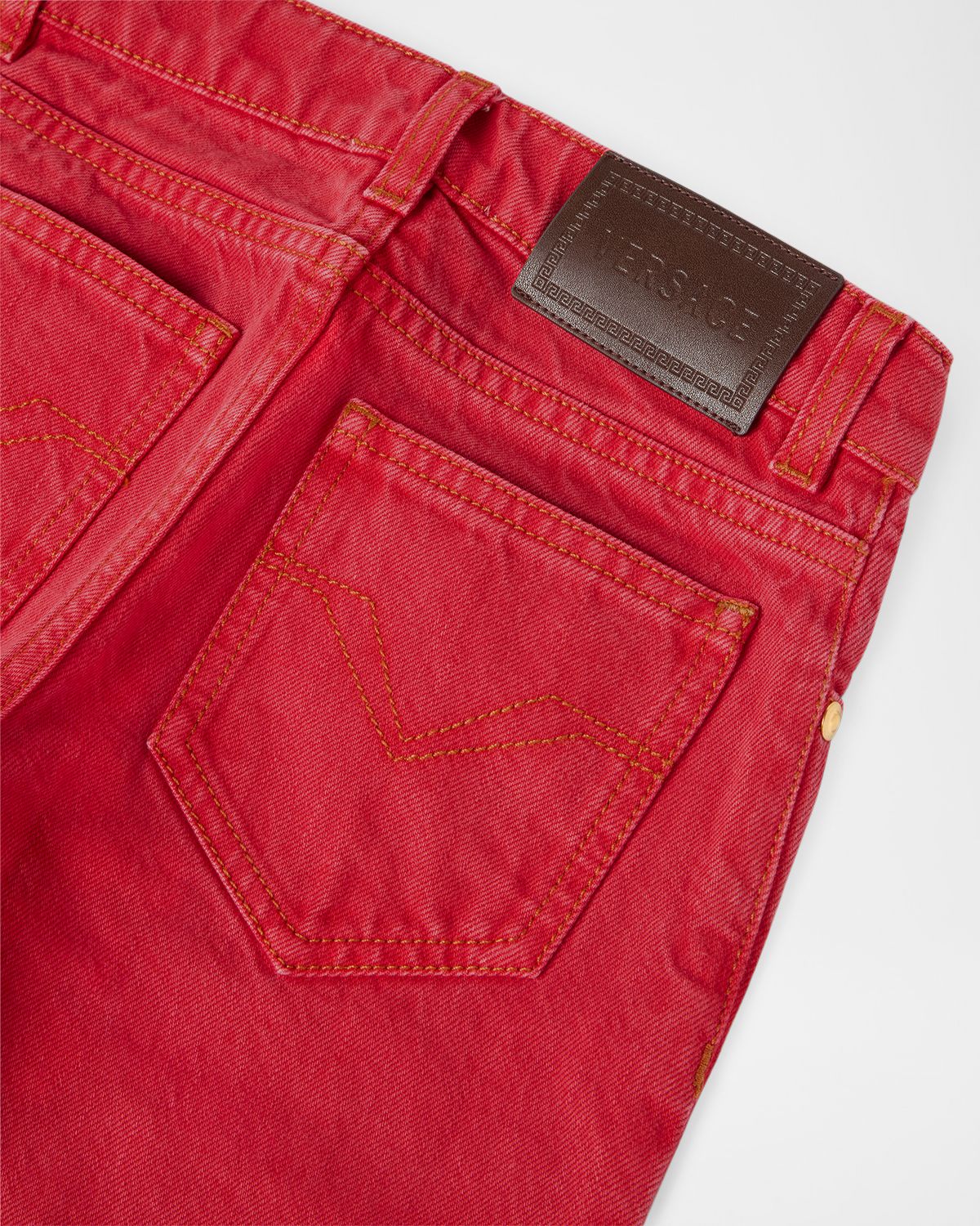 Versace Kid 's Cotton Denim Jeans, Size 4-14 | Thumbnail 3