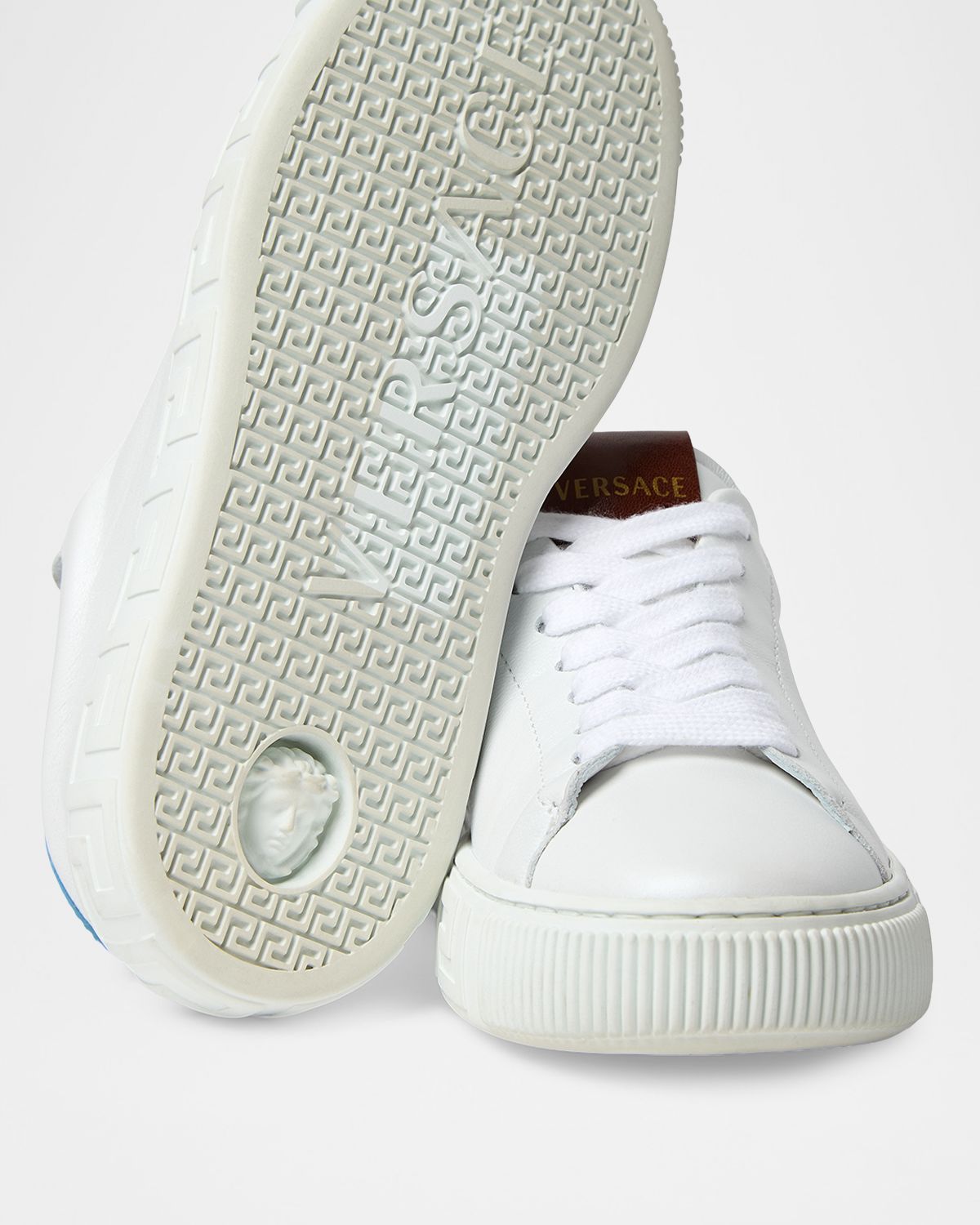 Versace Little Kid 's & Kid 's Leather Low-Top Sneakers | Thumbnail 3 Versace Little Kid 's & Kid 's Leather Low-Top Sneakers | Thumbnail 3