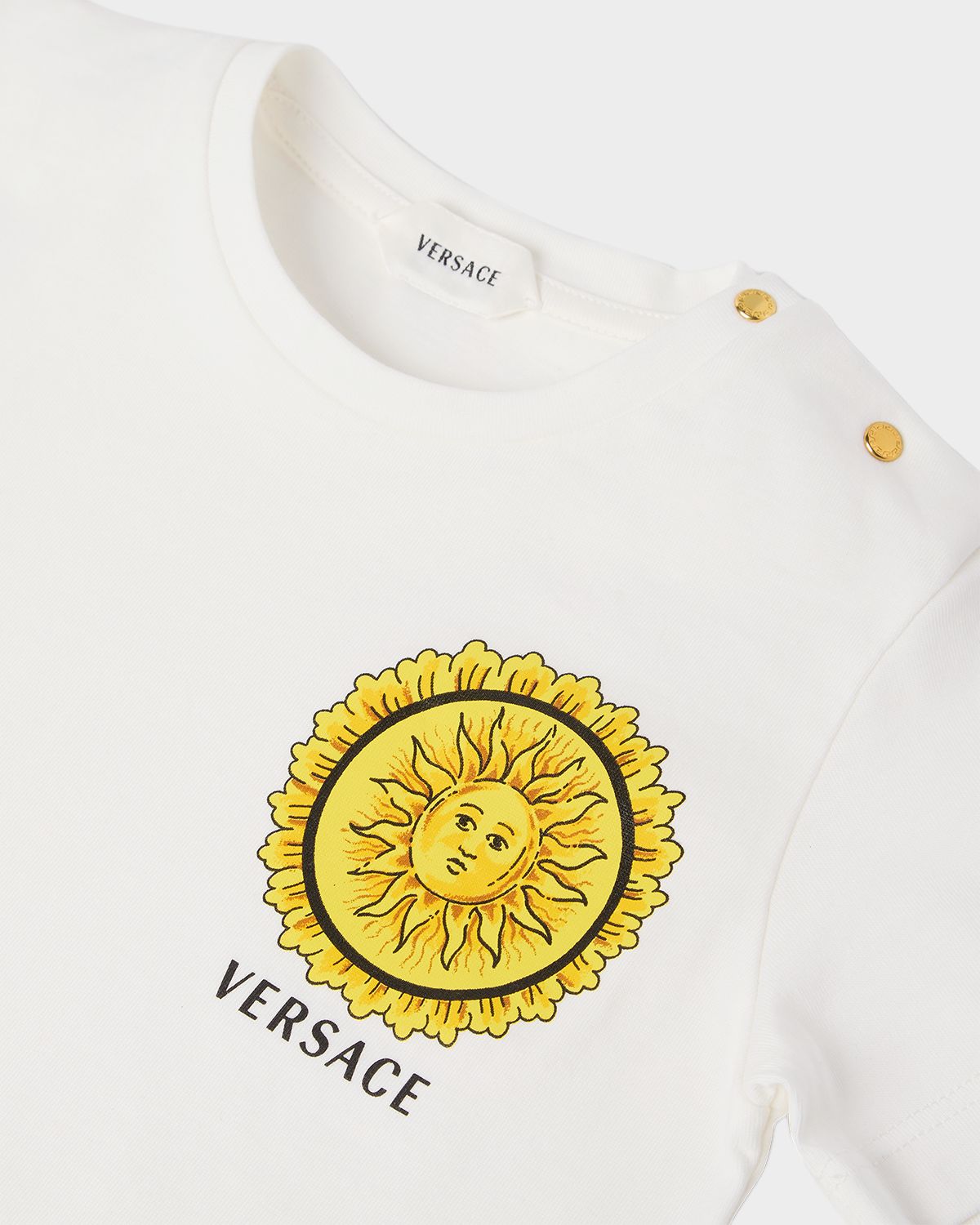Versace Boy 's Sun Baby Cotton Jersey T-Shirt, Size 12M- | Thumbnail 3 Versace Boy 's Sun Baby Cotton Jersey T-Shirt, Size 12M- | Thumbnail 3
