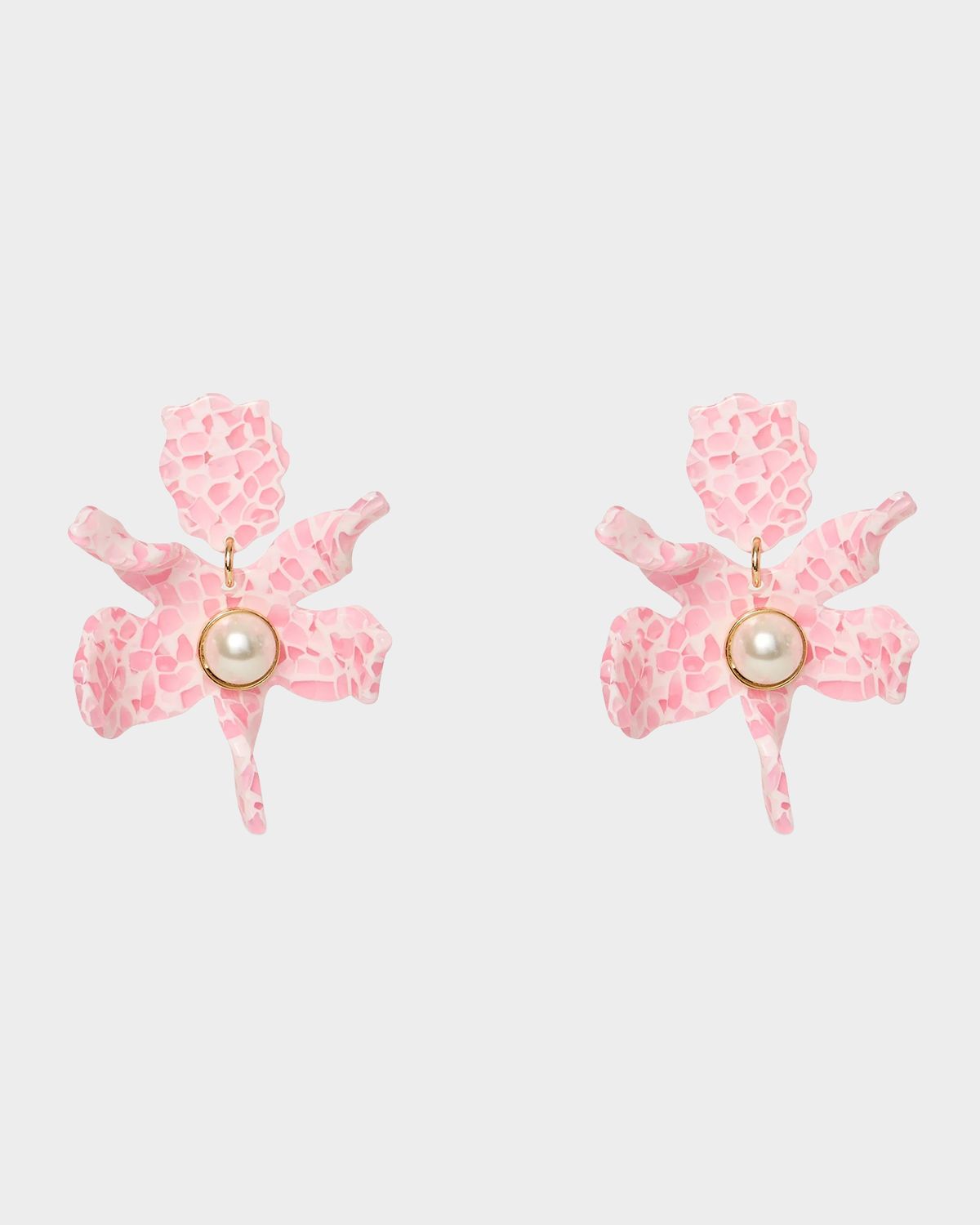 Lele Sadoughi Small Pearly Lily Earrings